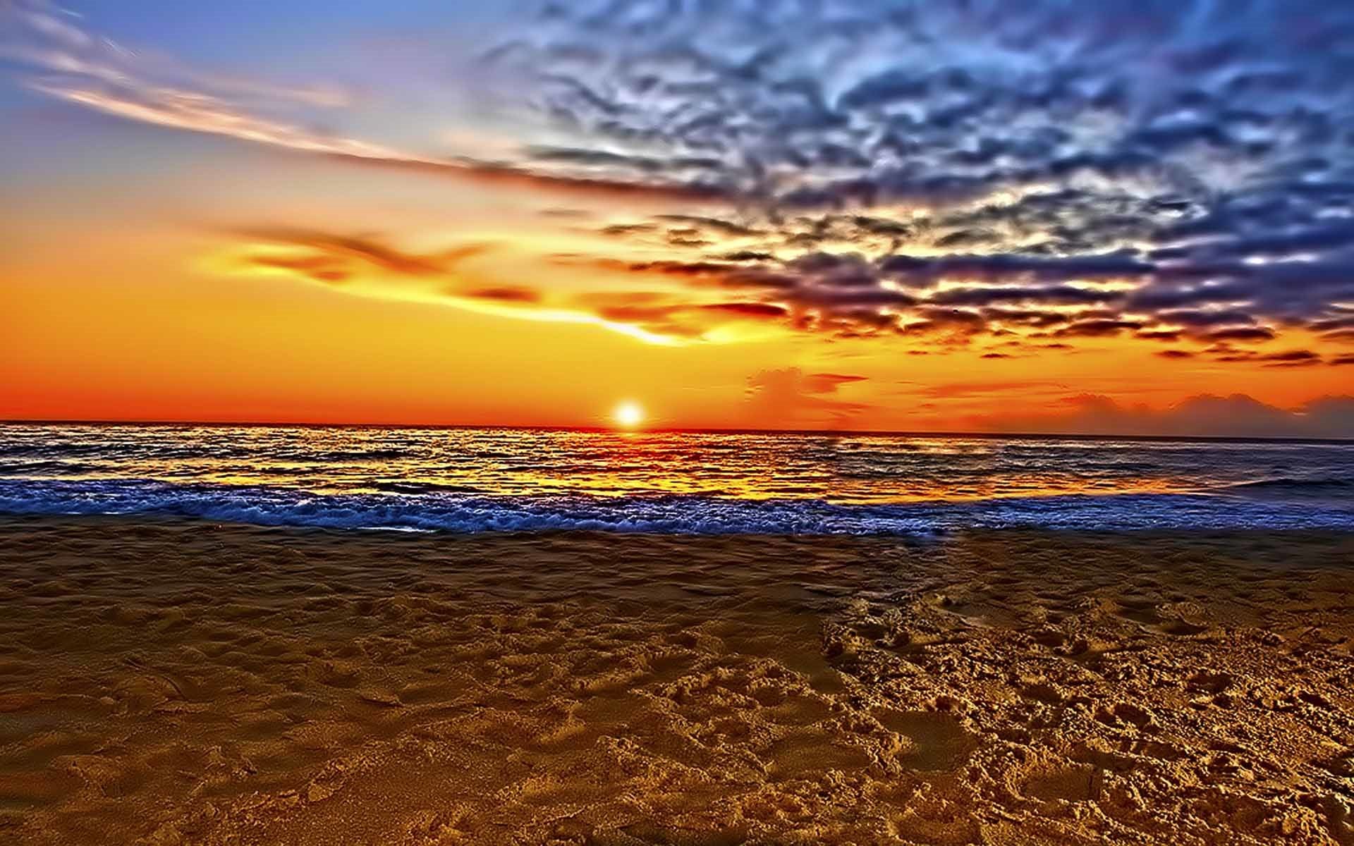 Beautiful Beach Sunset Wallpaper (61+ images)