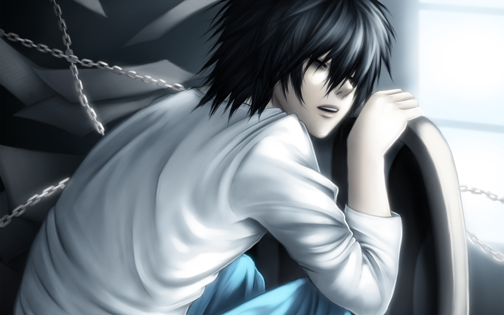 Featured image of post Cute L Death Note Wallpaper Iphone - The great collection of death note wallpaper iphone for desktop, laptop and mobiles.