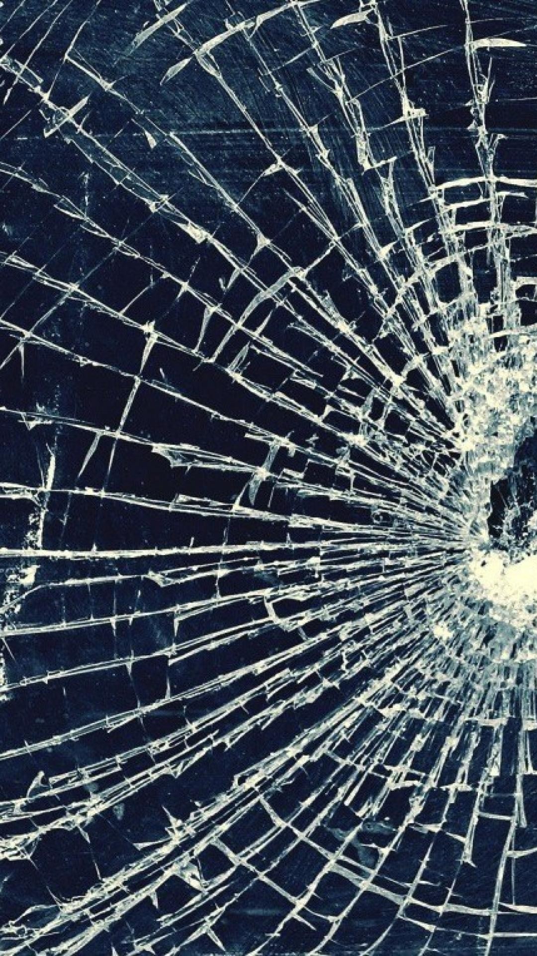 Broken screen wallpaper