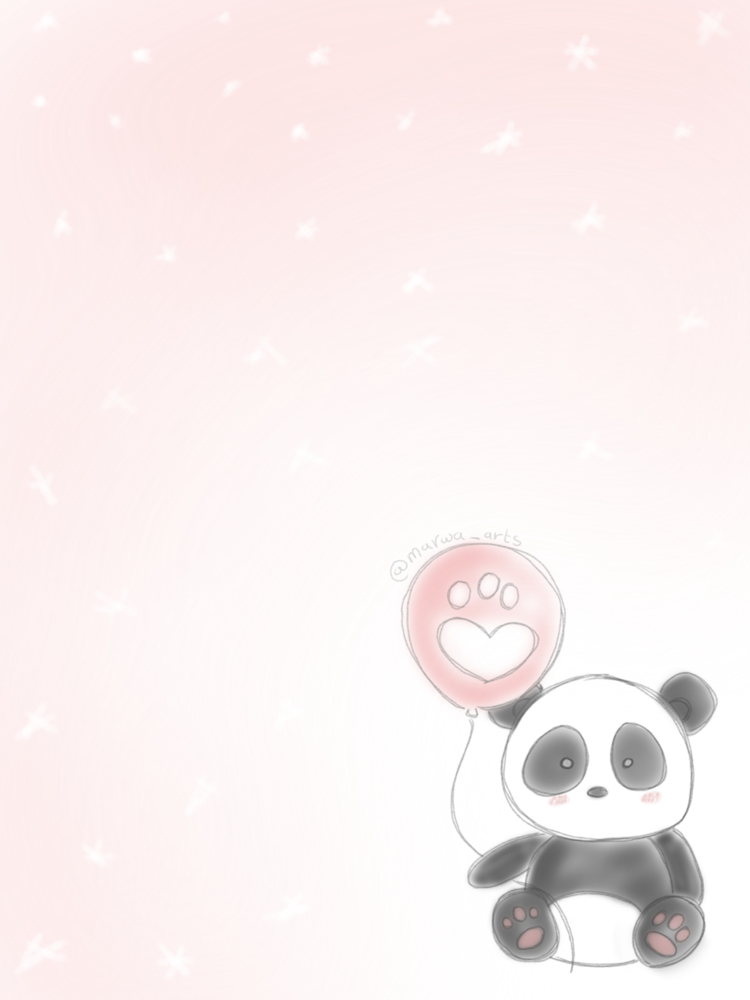 Download 66 Gambar Wallpaper Panda Pink Paling Baru Gratis