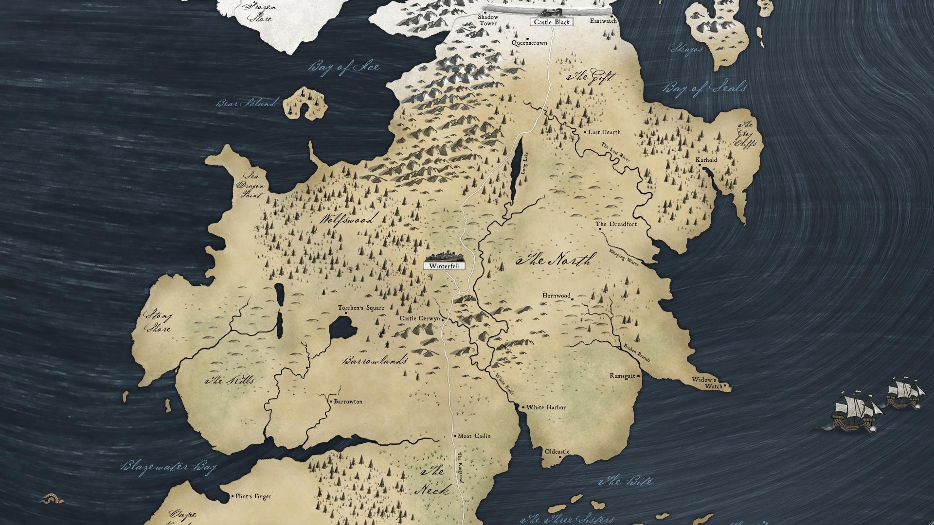 Game of Thrones Map Wallpaper (56+ images)