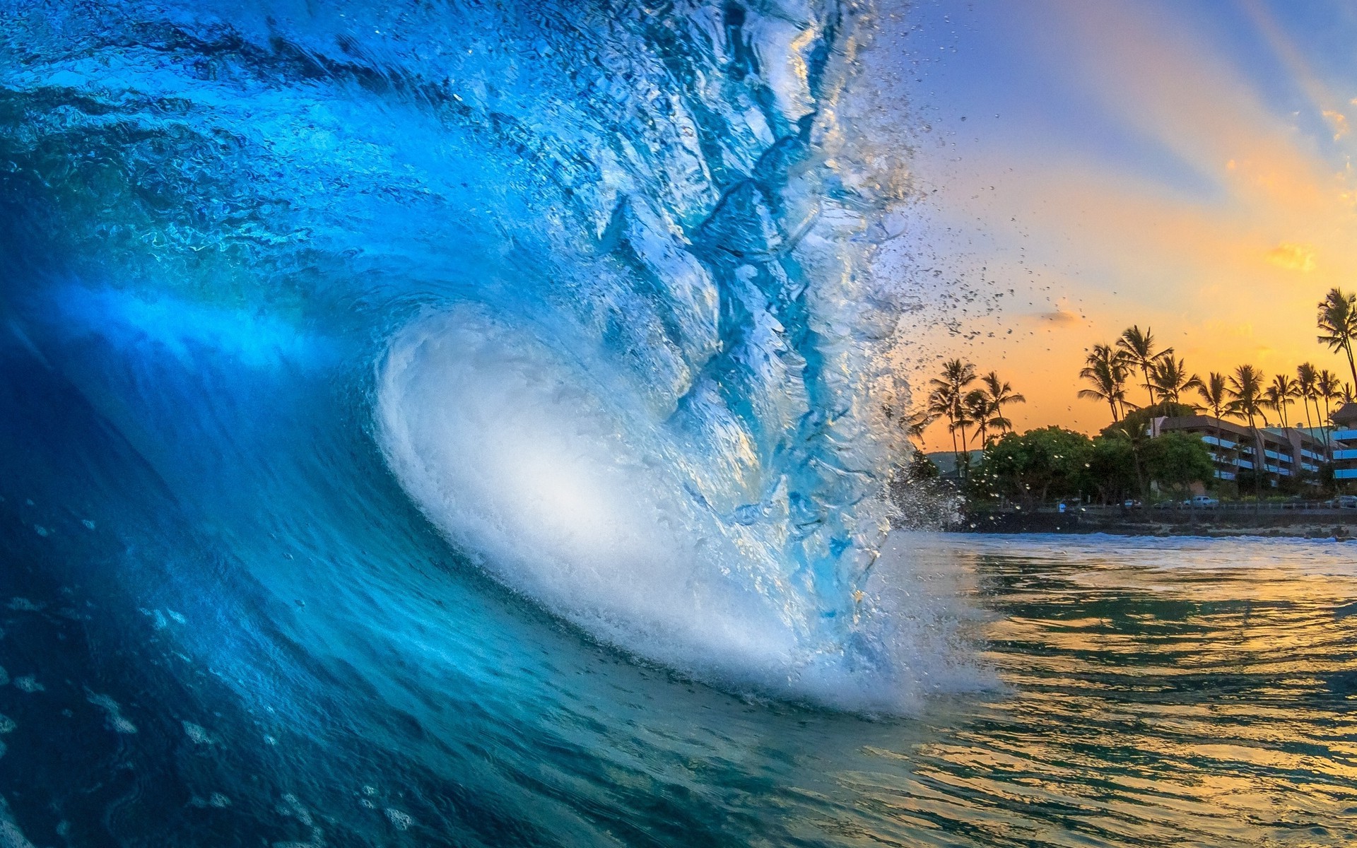 Beach Waves Wallpapers For Desktop 55 Images 
