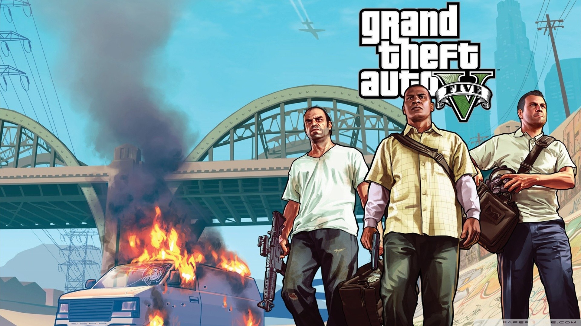 GTA V Wallpaper 1920x1080 (81+ images)