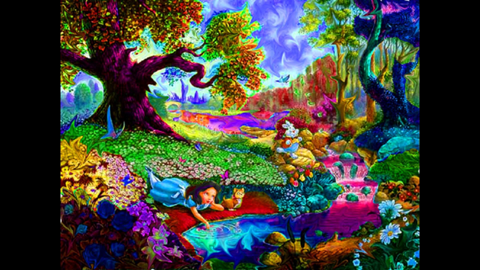 Trippy Alice in Wonderland Wallpaper (56+ images)