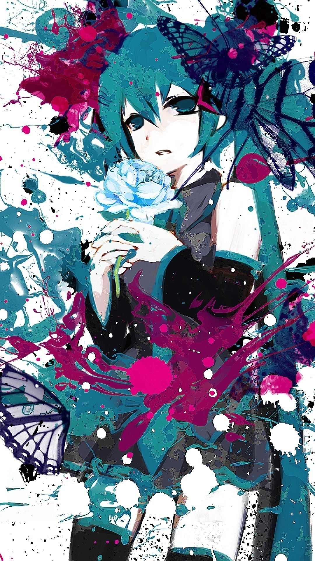 Hatsune Miku Phone Wallpaper