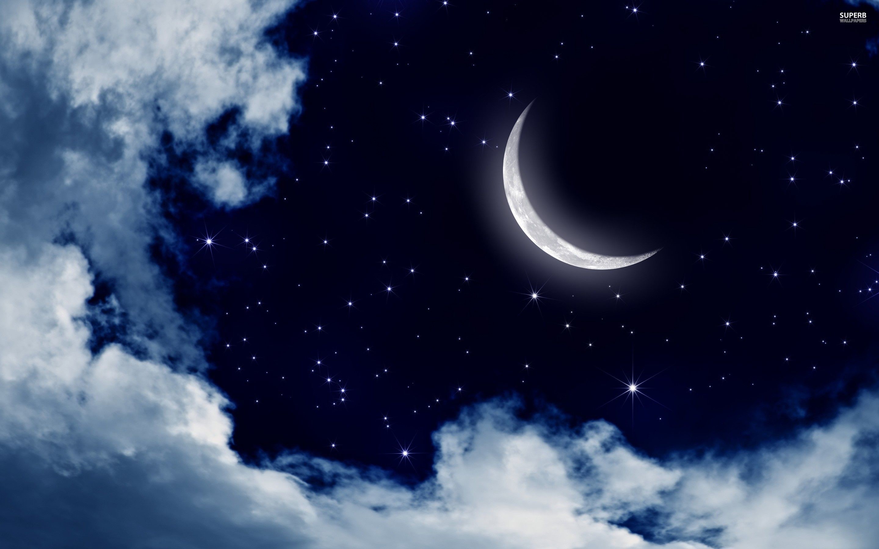 Moon and Stars Desktop Wallpaper (63+ images)