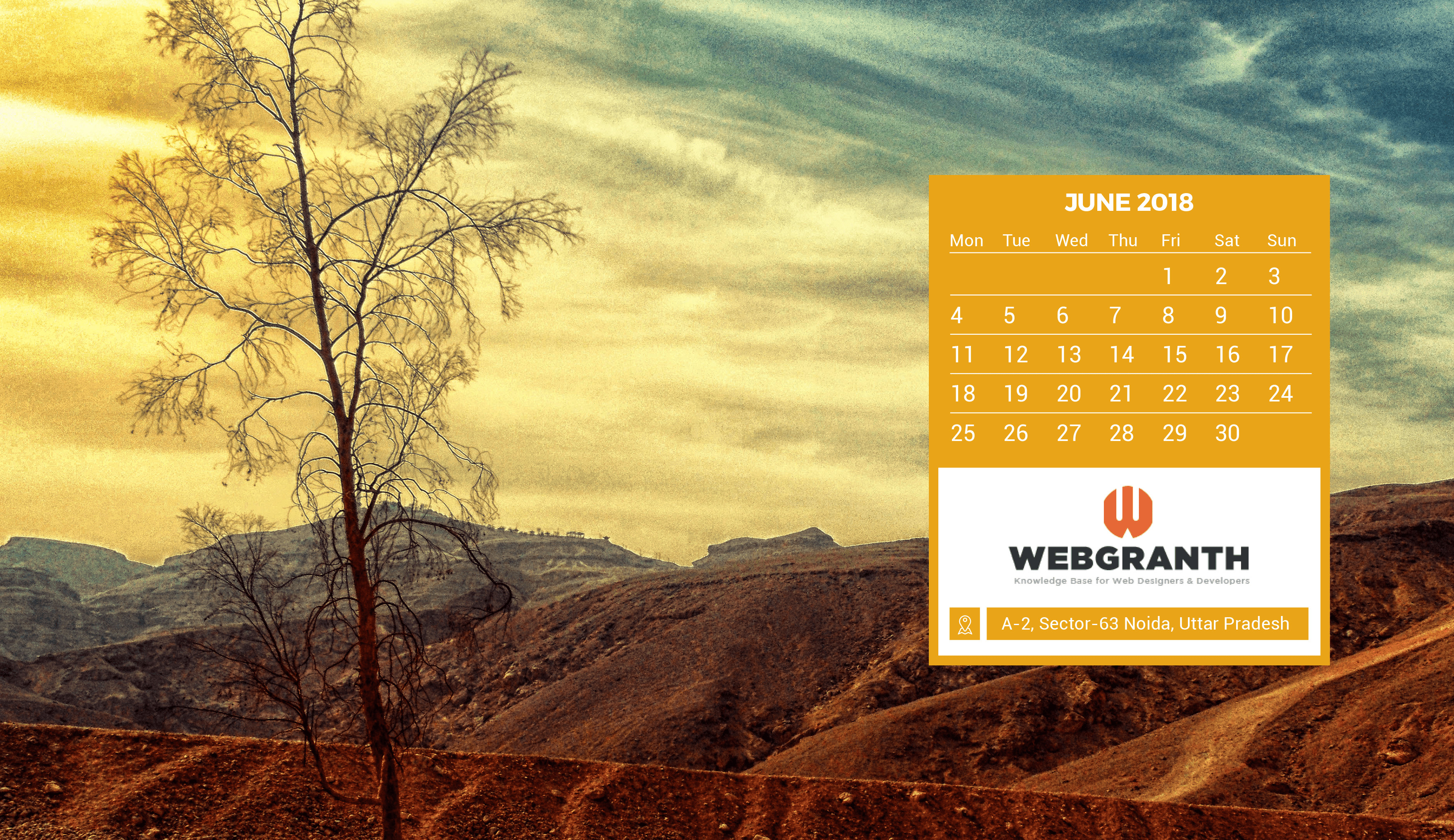 Desktop Wallpapers Calendar June 2018 (52+ images)
