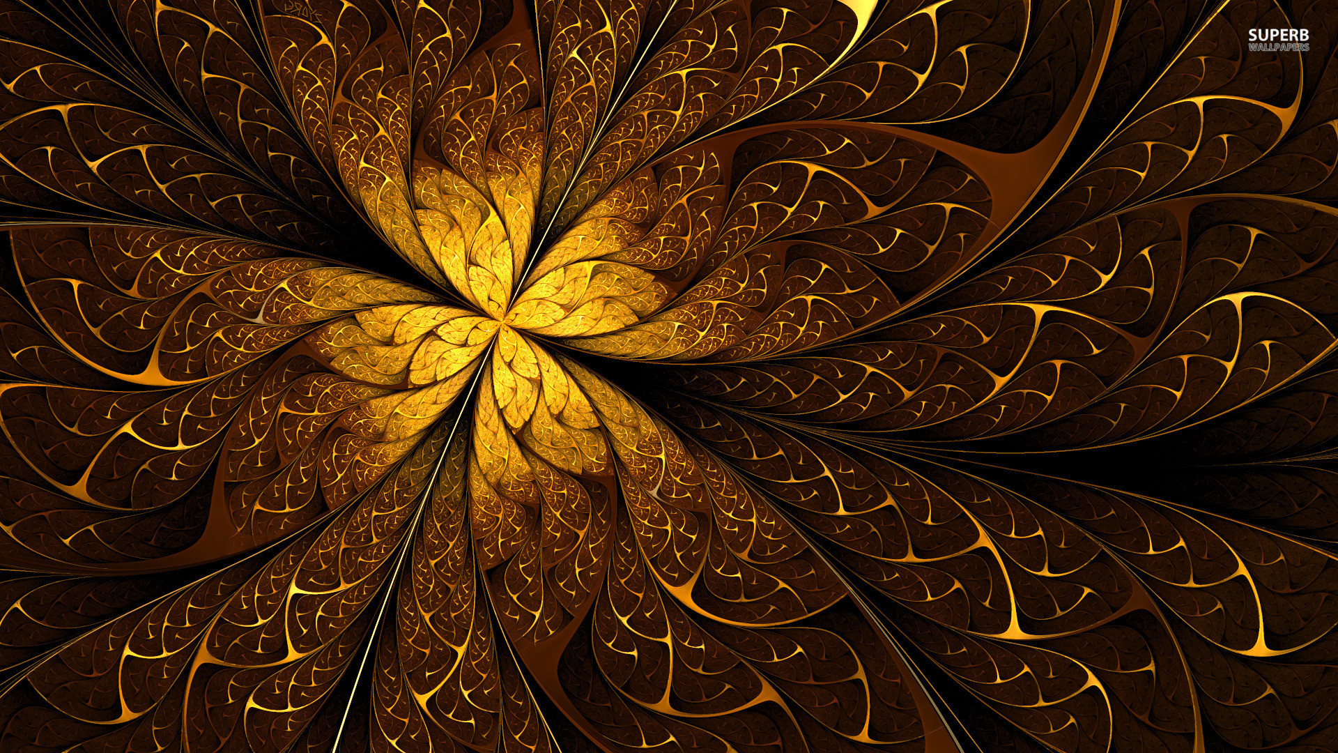 Black and Gold Abstract Wallpaper (57+ images)