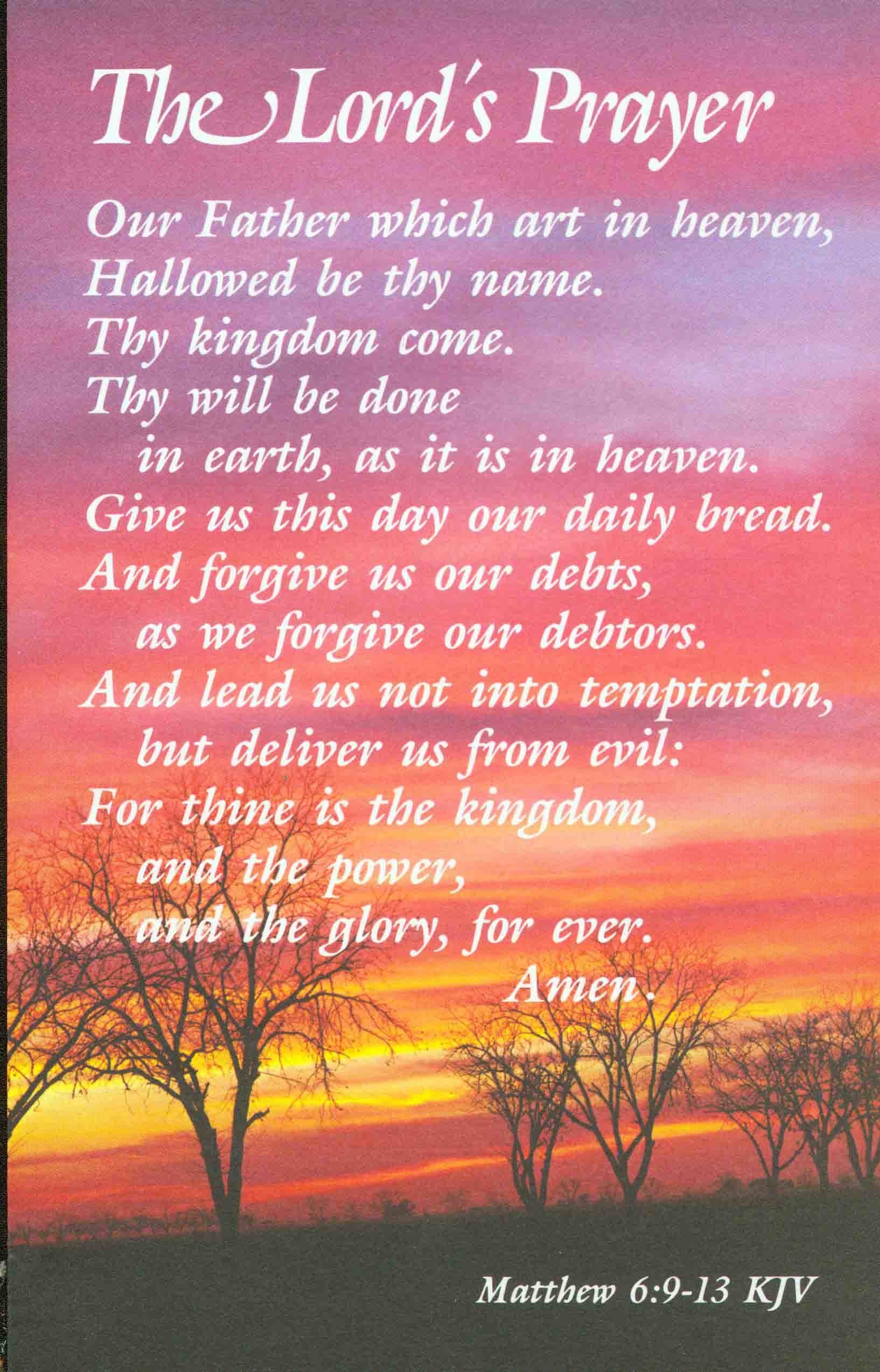 The Lords Prayer Wallpaper (69+ images)