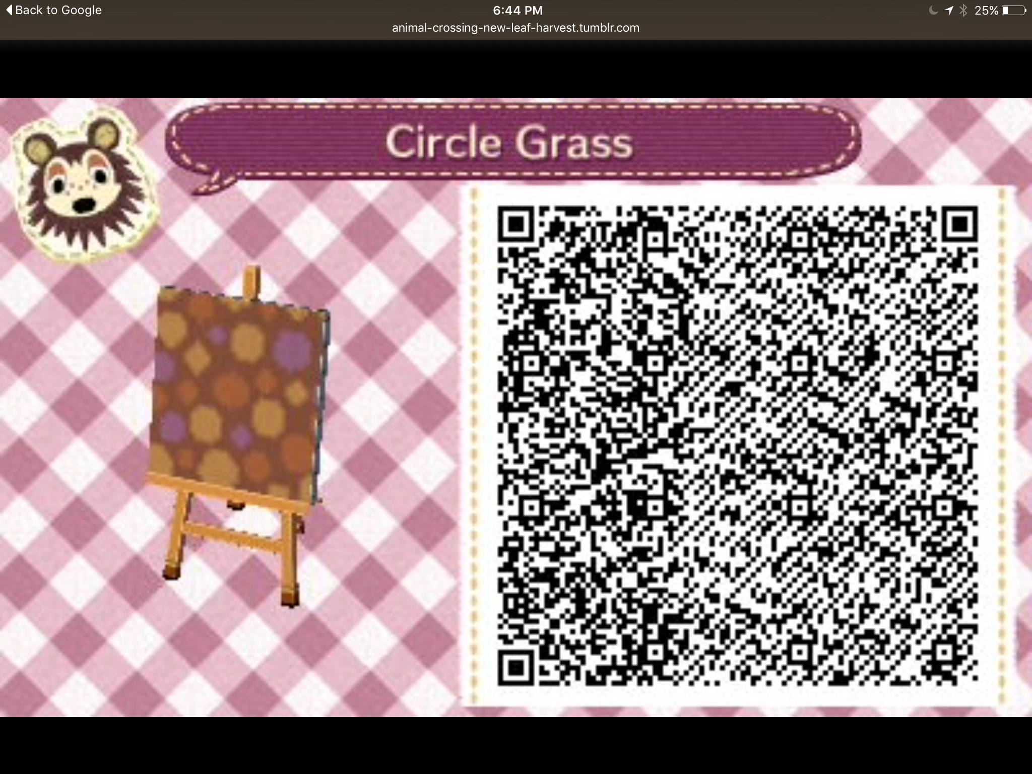 Animal Crossing New Leaf Cutout Standee Qr Codes