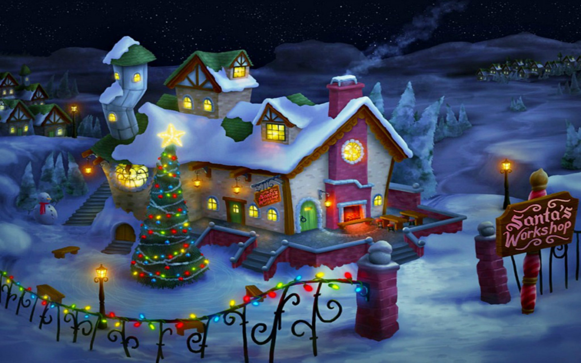 Christmas Desktop Backgrounds (60+ images)