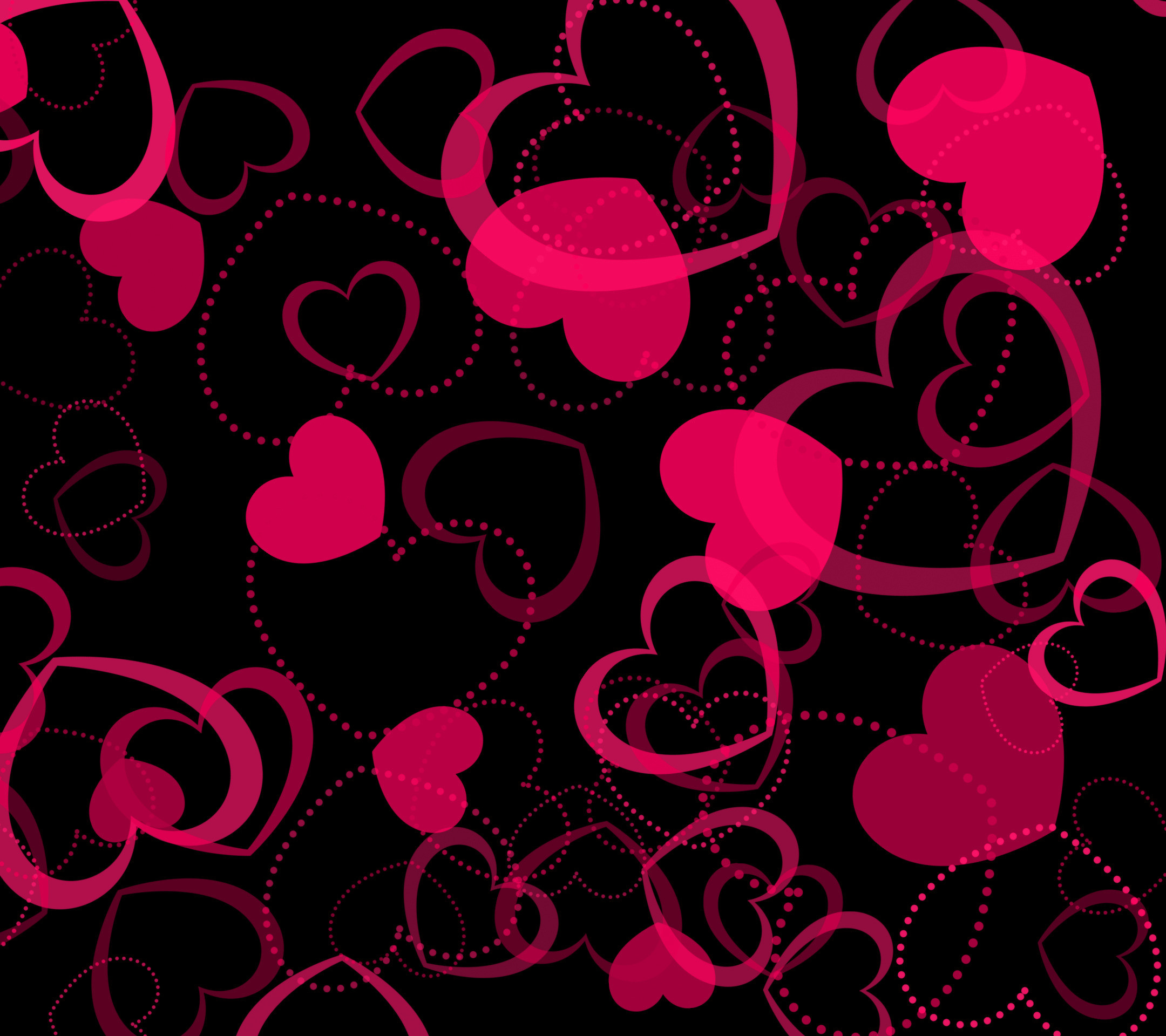 Pink Heart Wallpapers Images