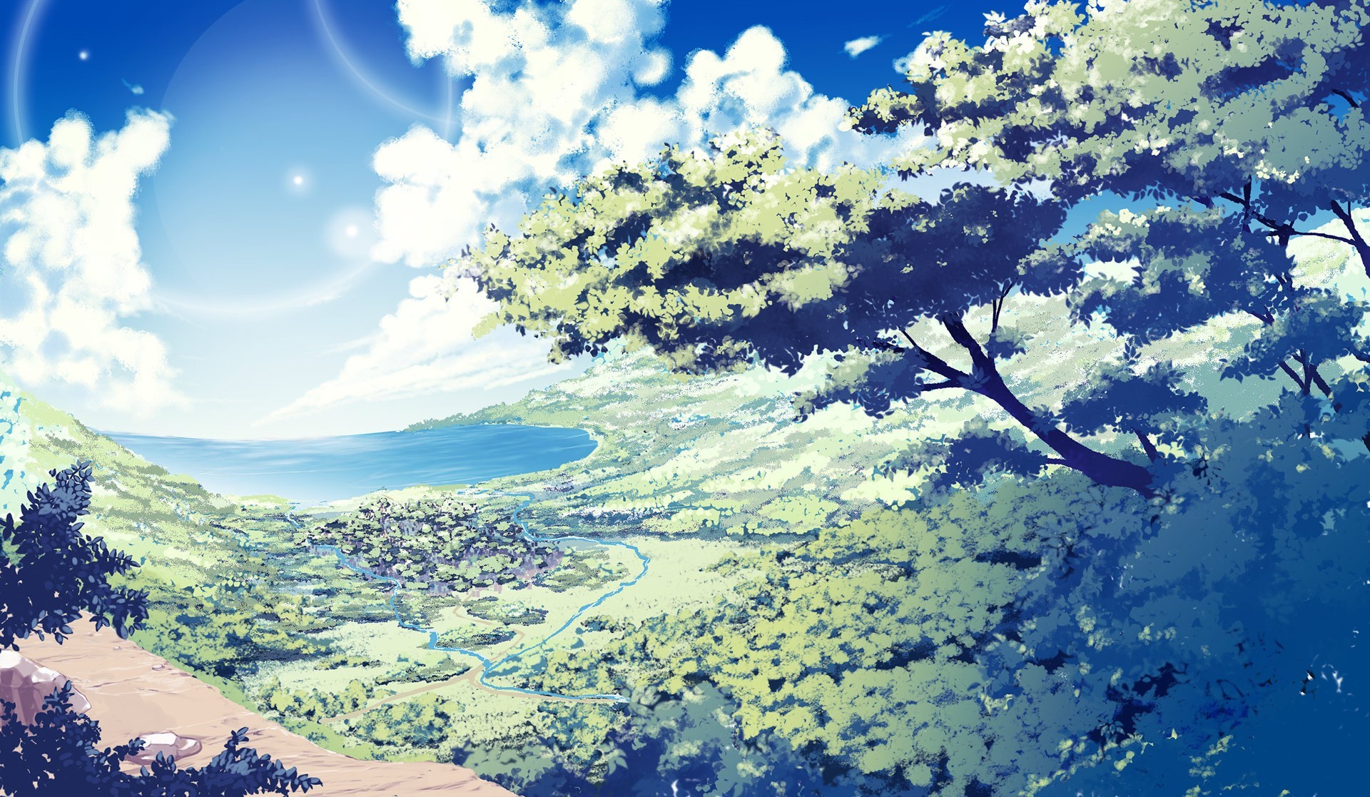 Anime Nature Wallpaper 77 Images