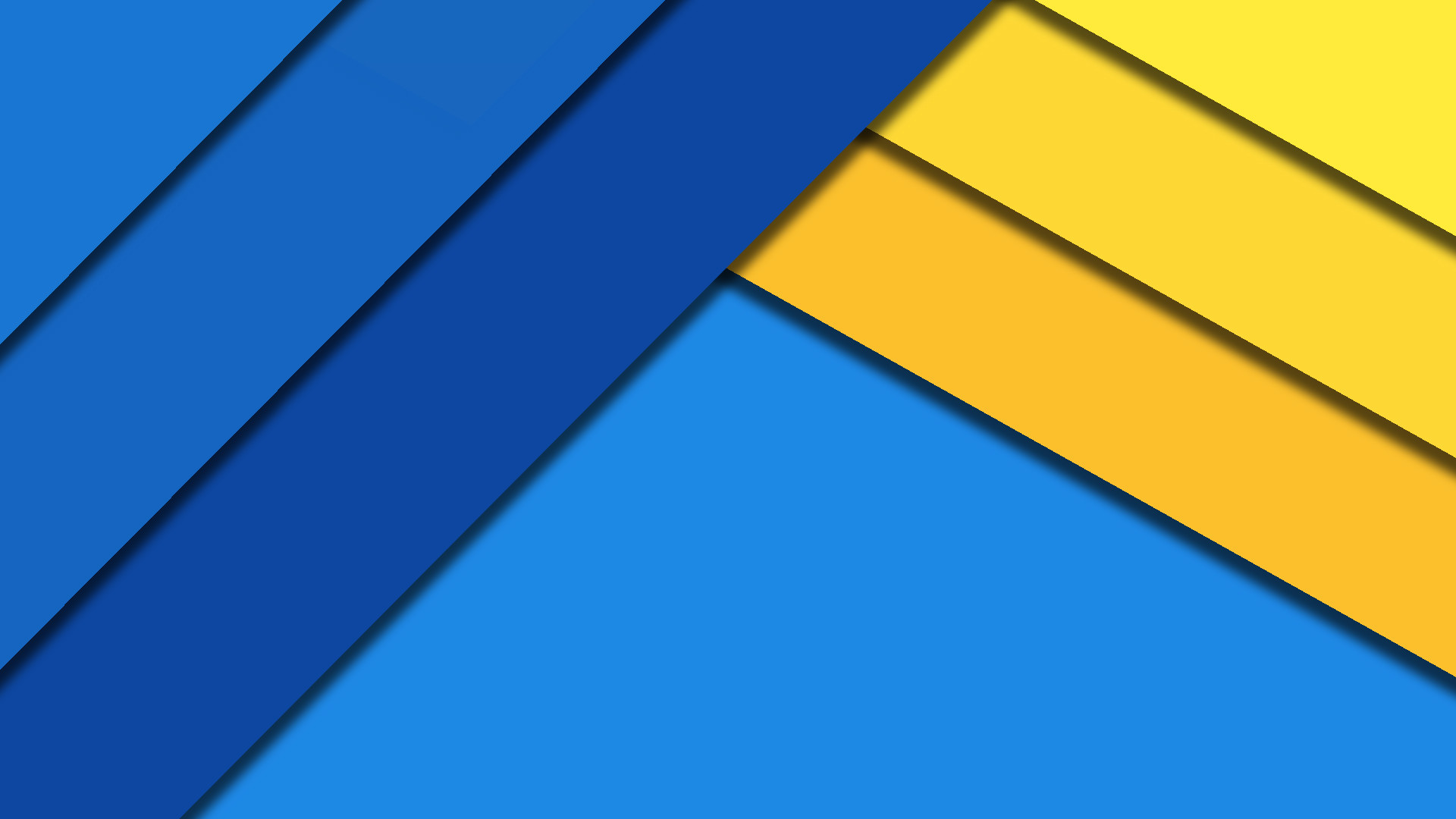 Yellow And Blue Phone Wallpaper - technology