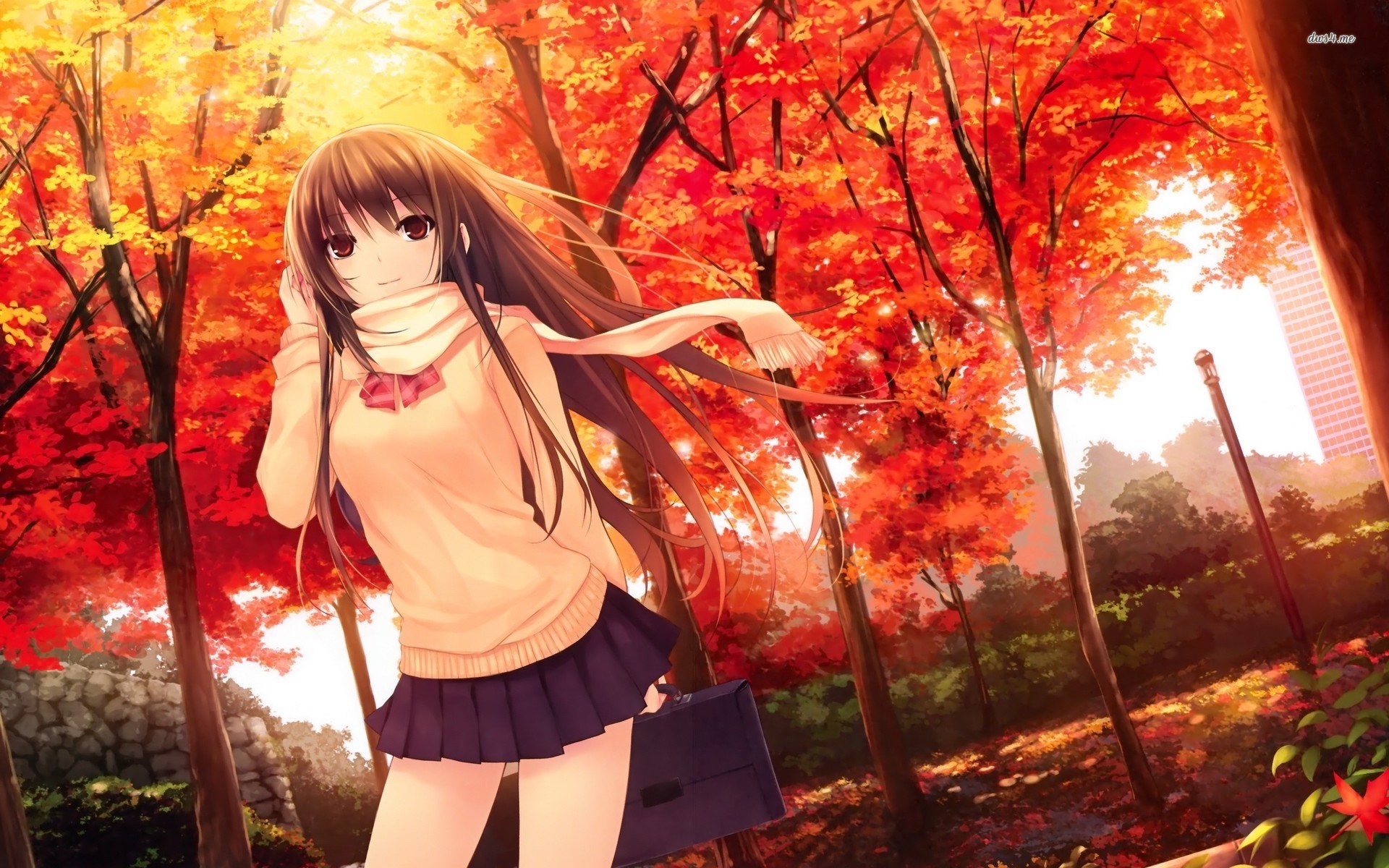 Anime Fall Wallpapers 59 Images