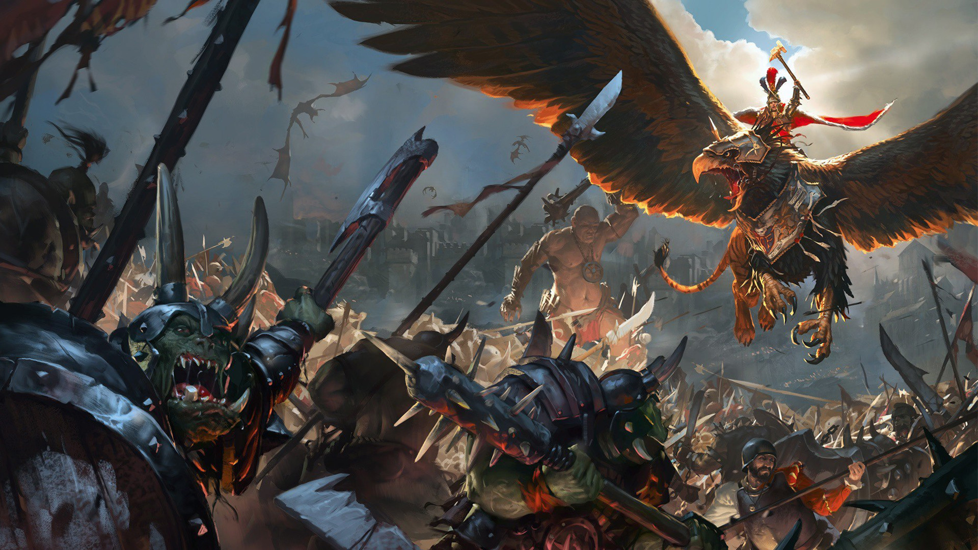 total war warhammer wallpapers 1920x1080 (89+ images) on total war warhammer ii wallpapers