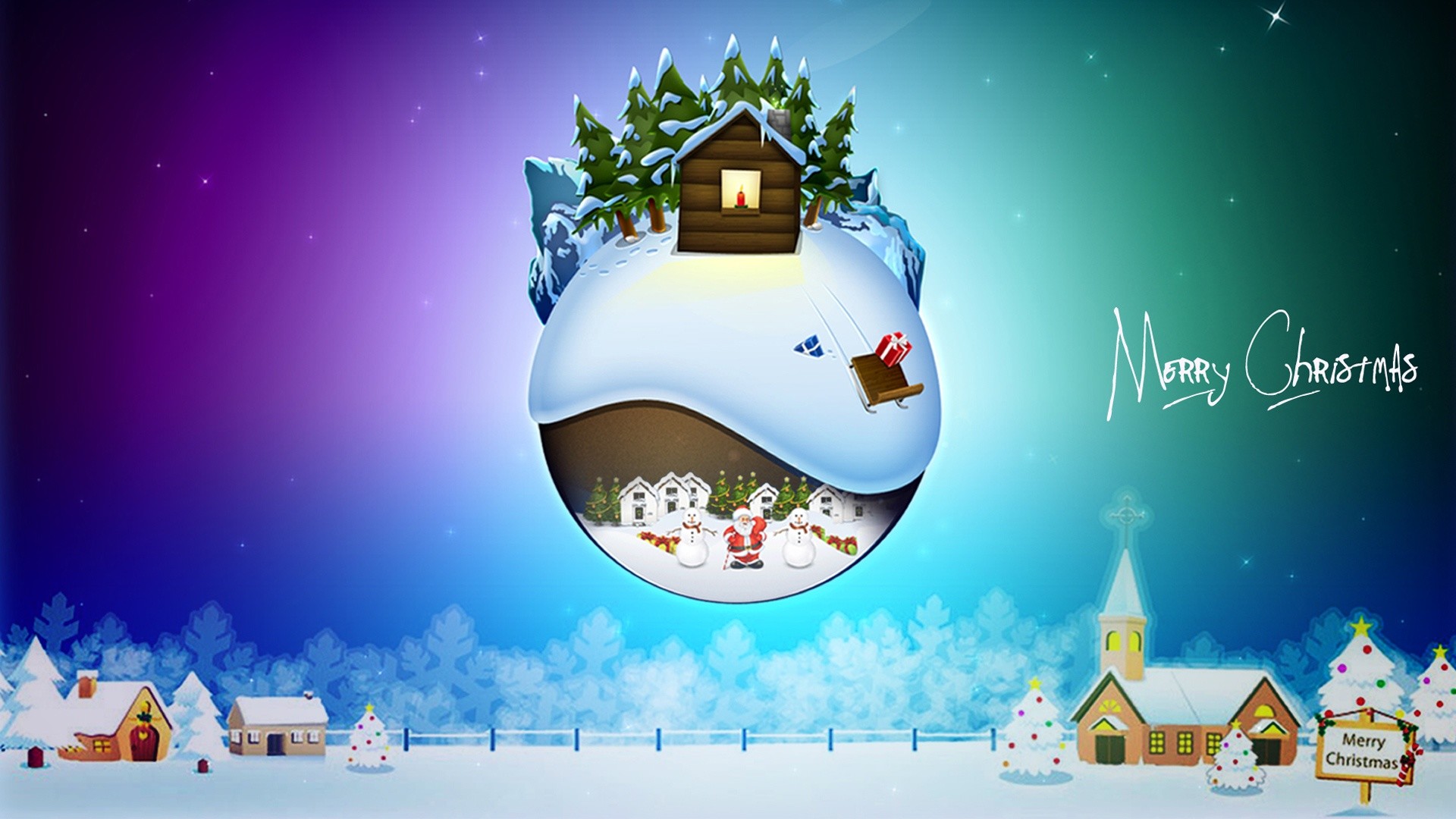 Celebration Christmas Wallpaper Widescreen Hd Wallpapers Download