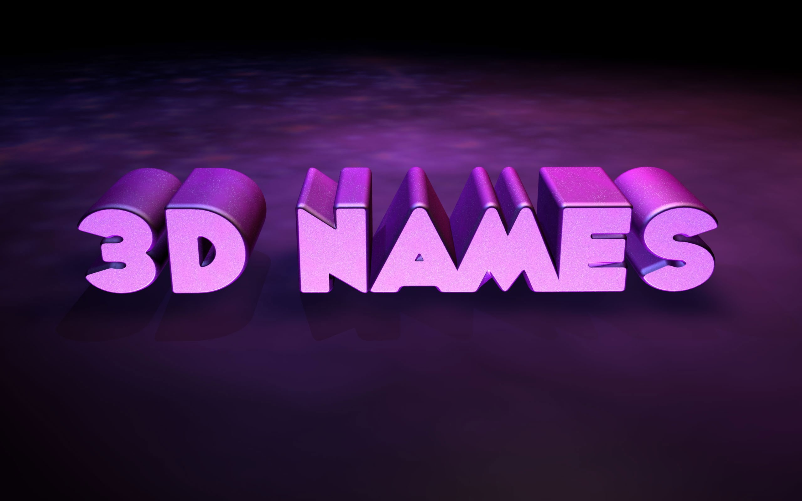 3D Names Wallpaper (52+ images)