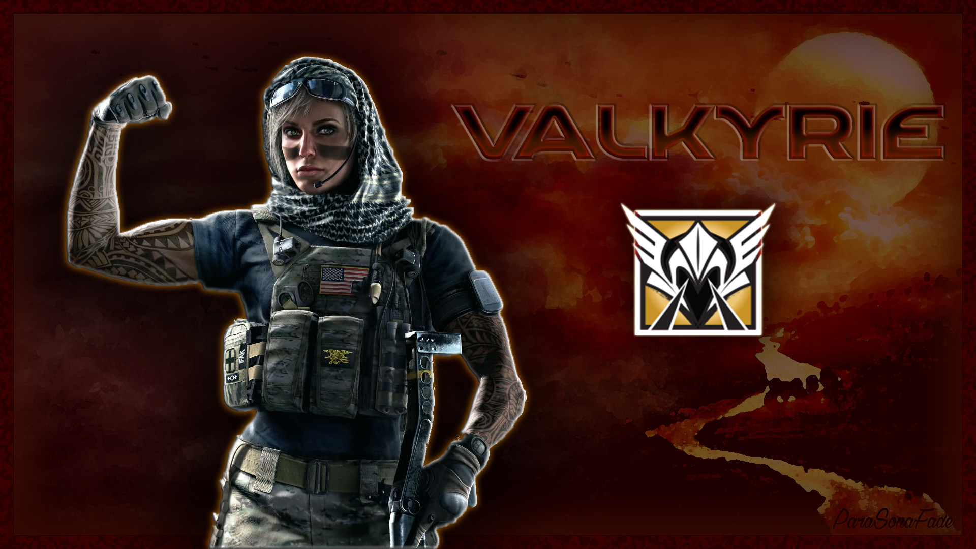 1920x1080 Valkyrie Rainbow Six Wallpaper