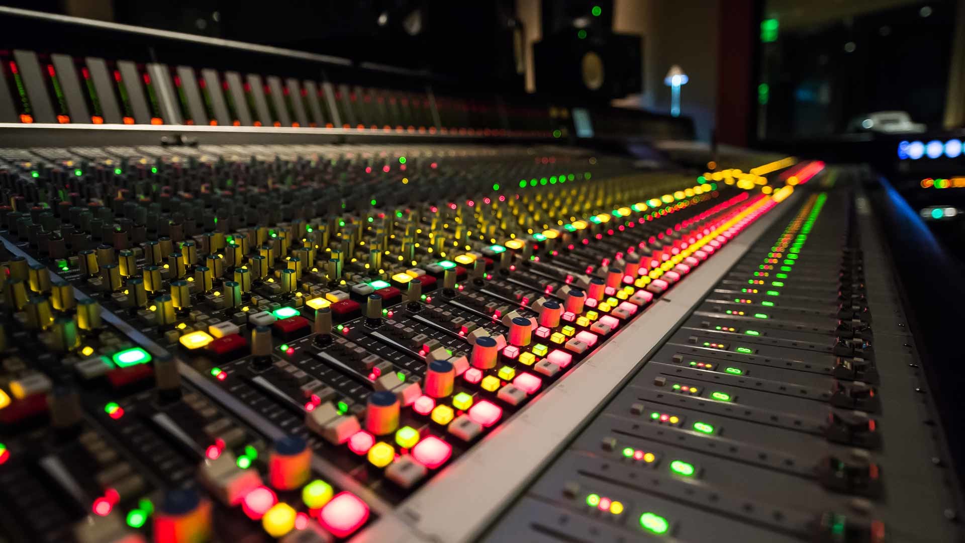 music recording studio