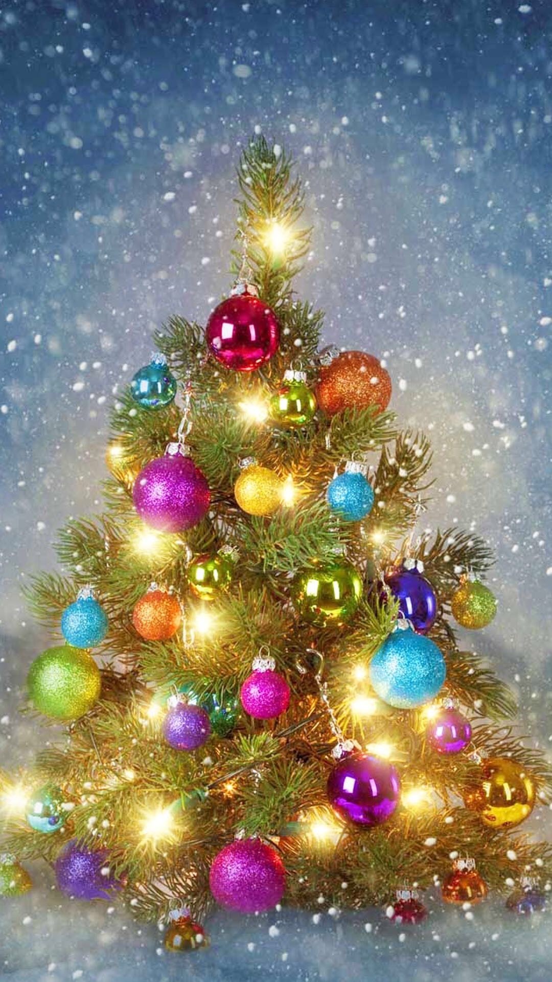 Christmas Tree Phone Wallpaper (80+ images)