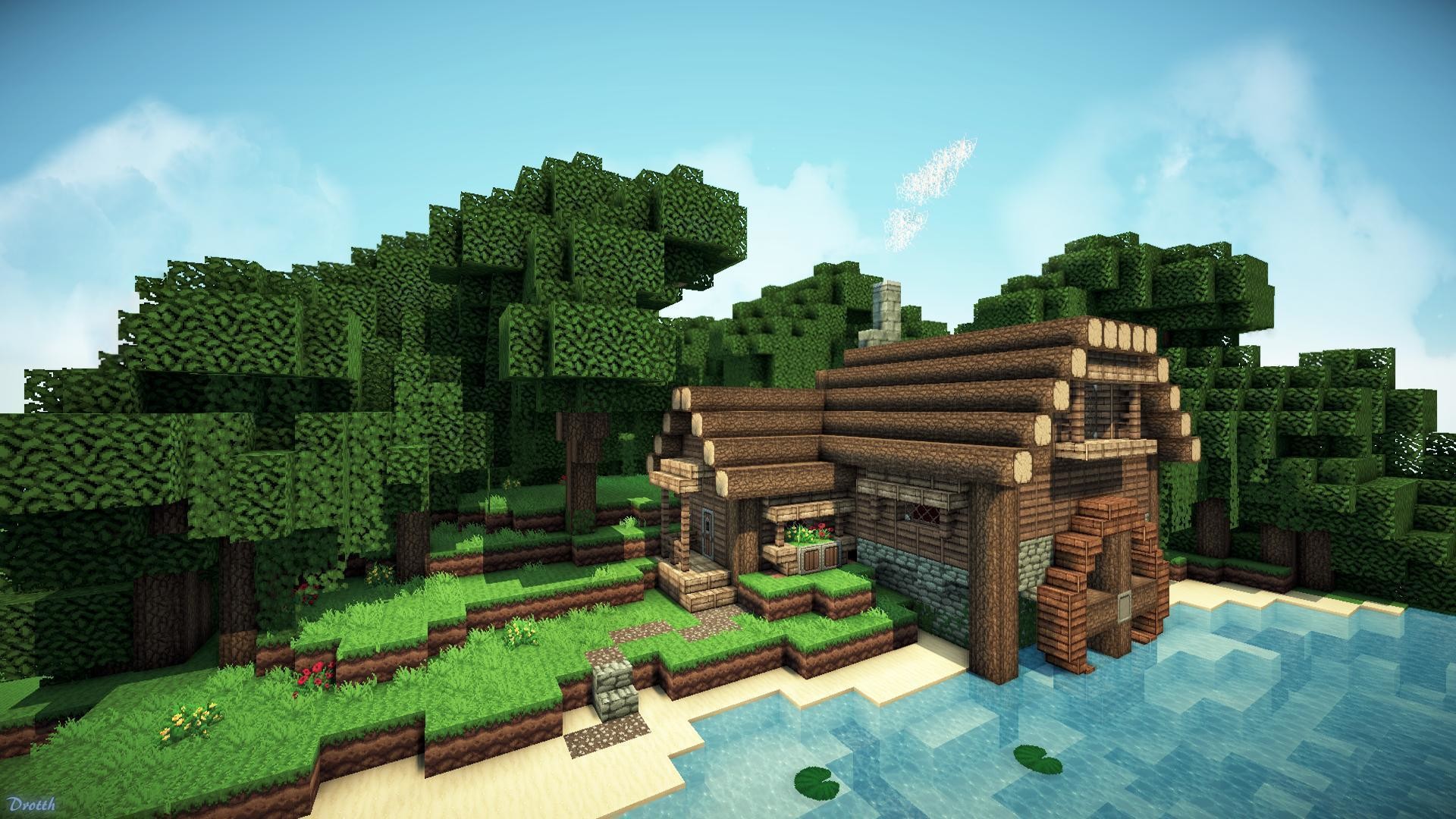 Epic Minecraft Backgrounds (72+ images)