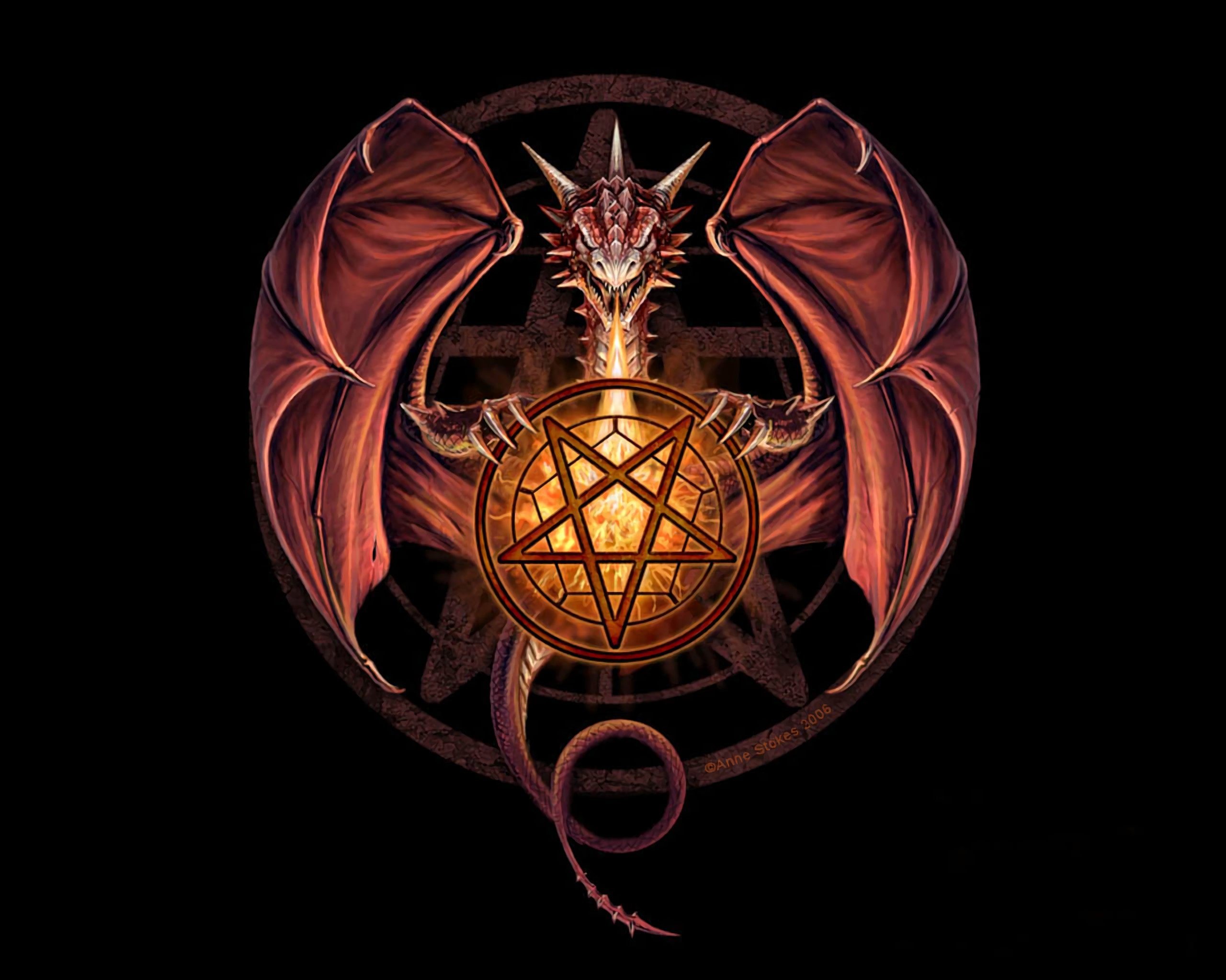 Wiccan Pentacle Wallpaper (57+ images)