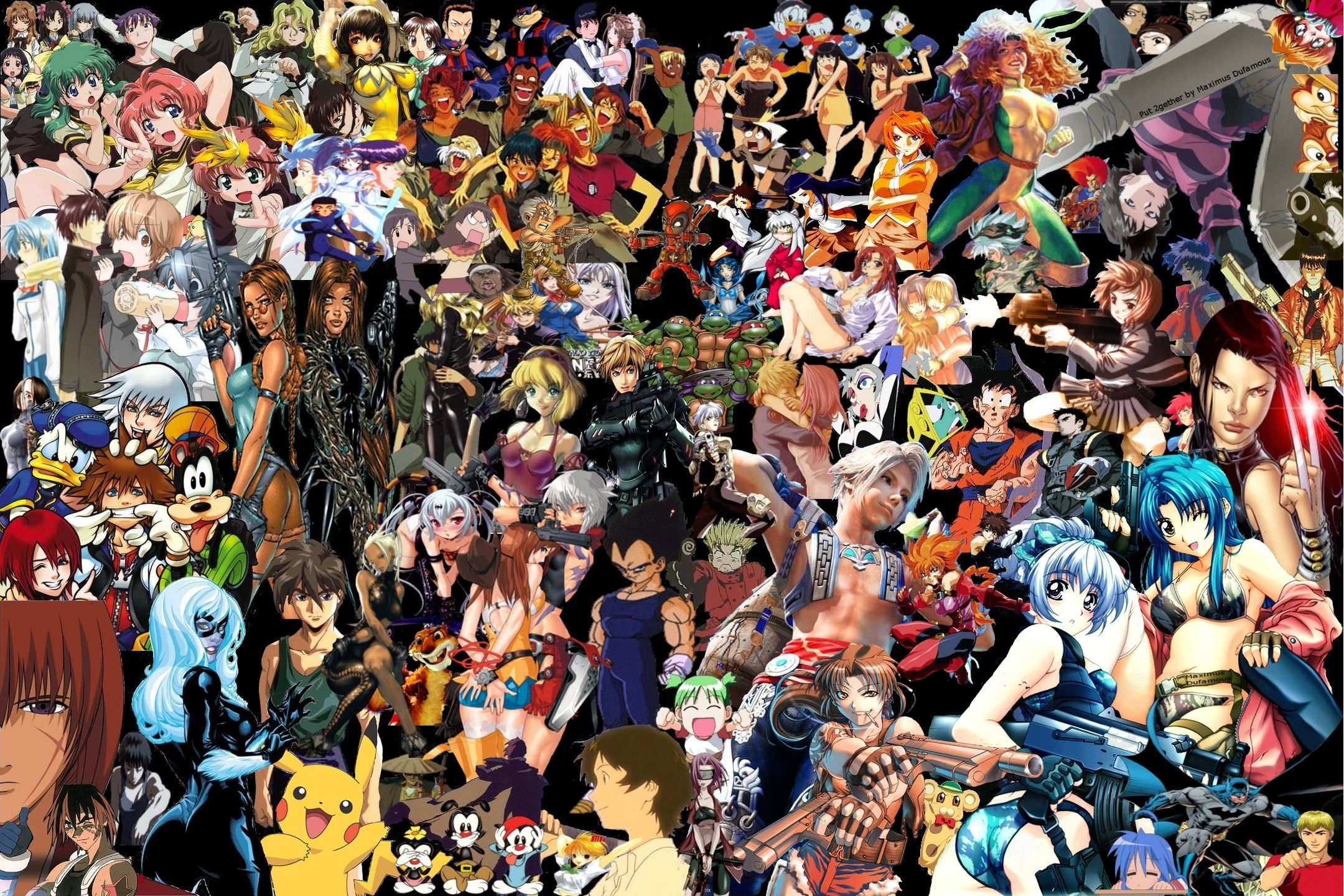 10+ Anime Collage Wallpaper Hd - Sachi Wallpaper