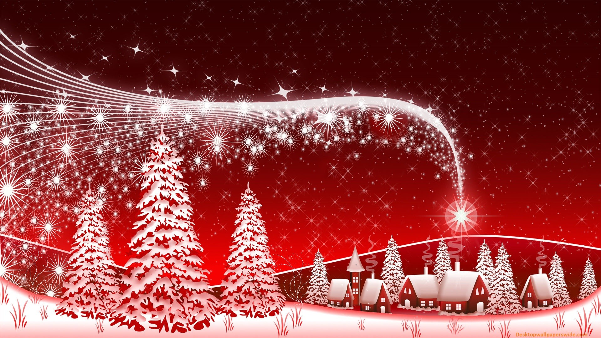 Merry Christmas Widescreen Wallpaper · Download