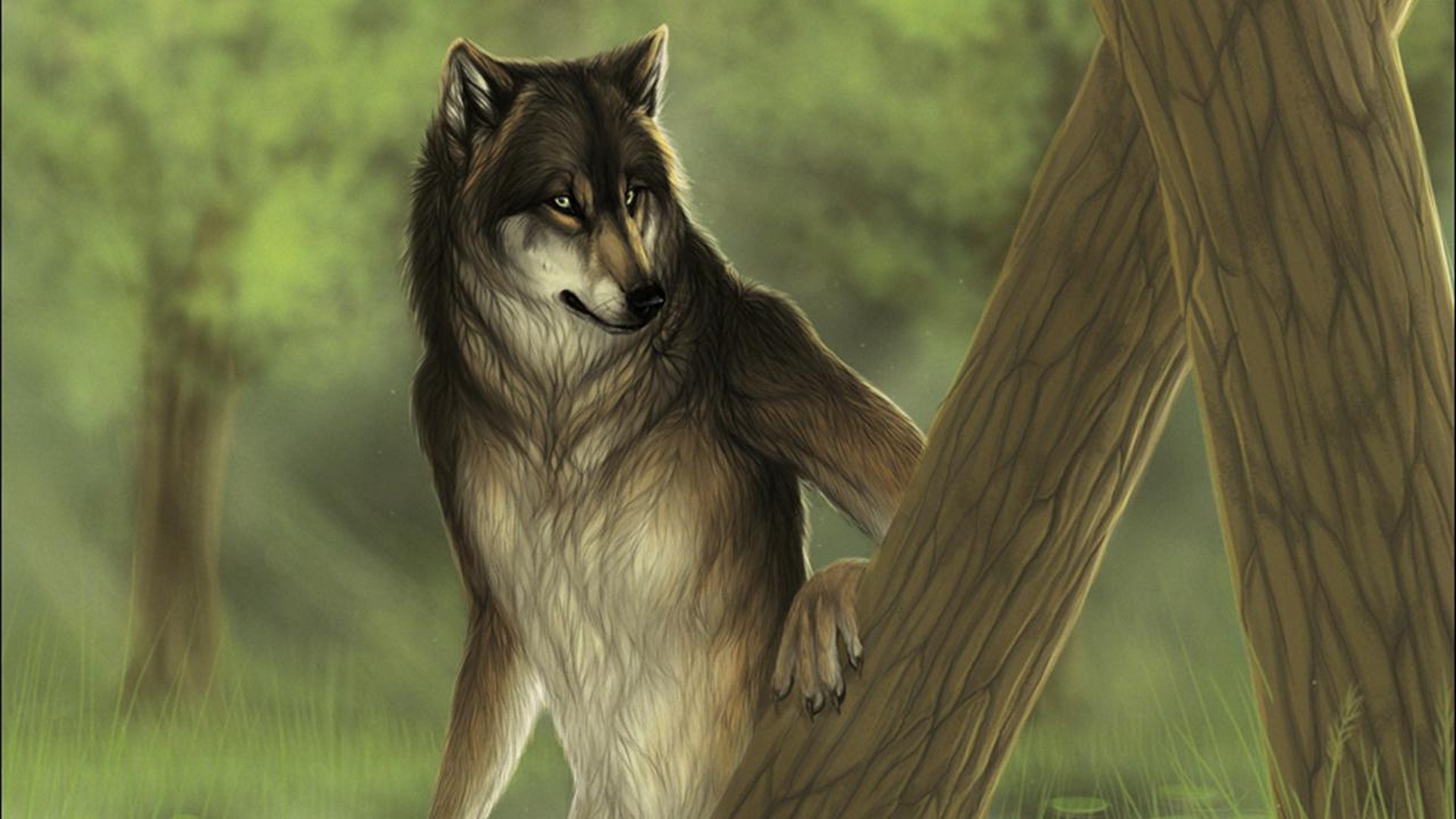 Wolf Art Wallpaper (79+ images)