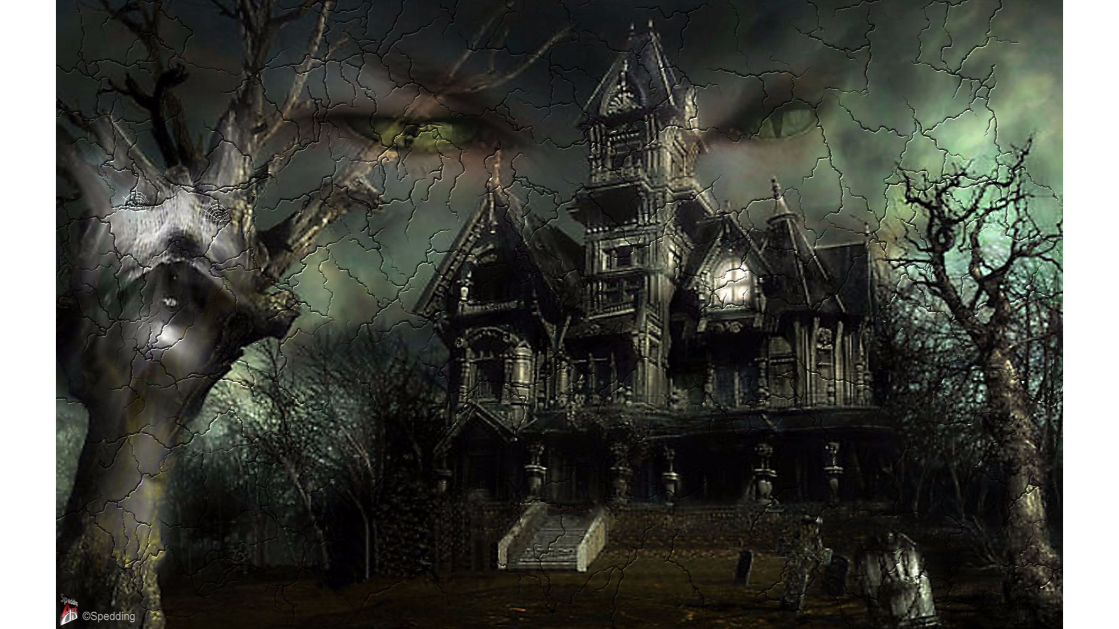 Scary Halloween Background (60+ images)