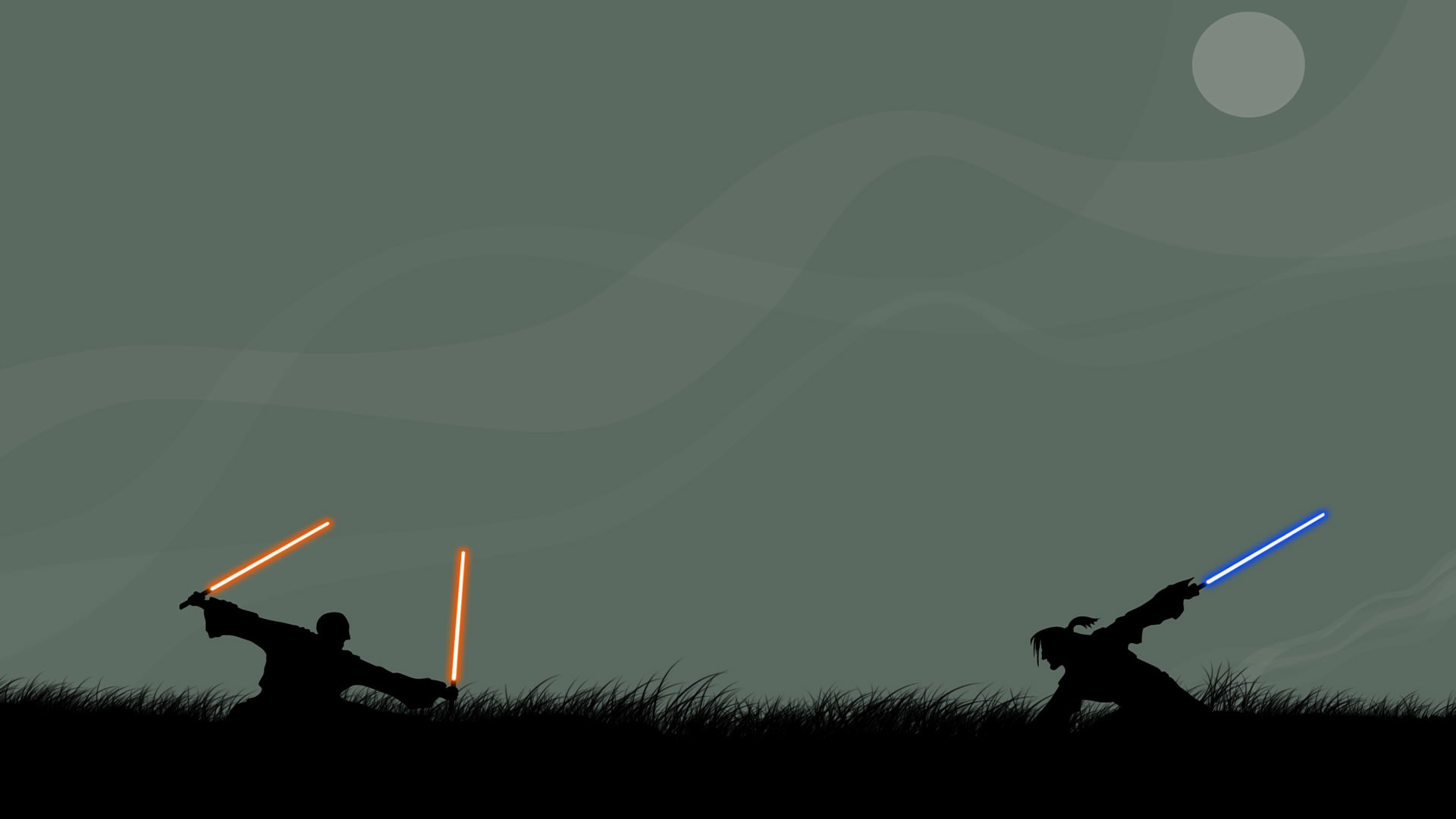 Star Wars Lightsaber Duel Wallpaper (64+ images)