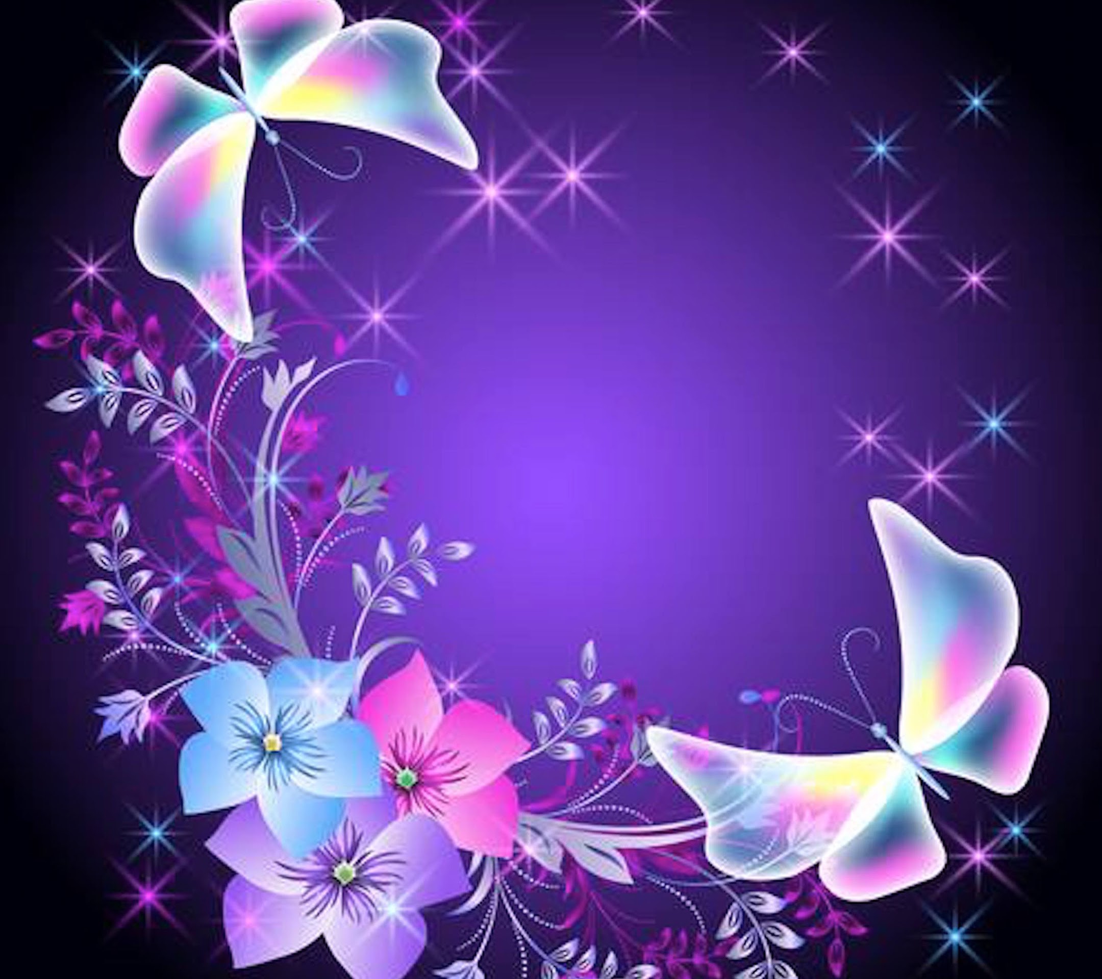 Purple Butterfly Wallpapers (63+ images)