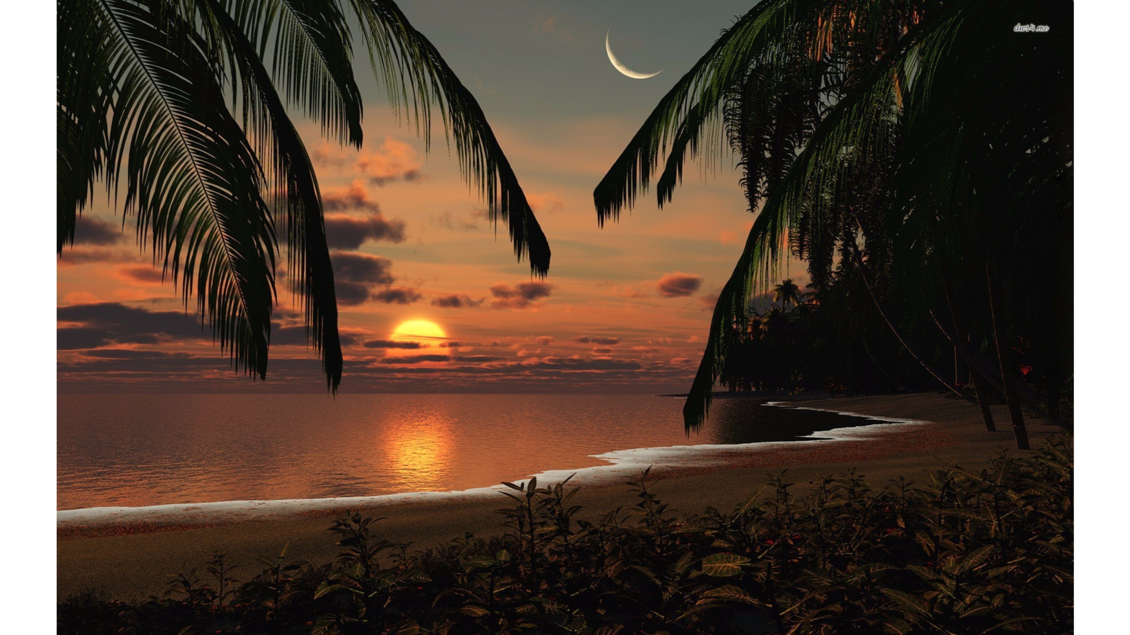 Beach Sunset Wallpaper (79+ Images)