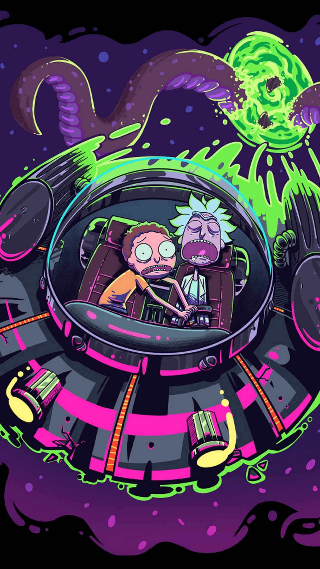 Rick And Morty Backwoods Wallpaper