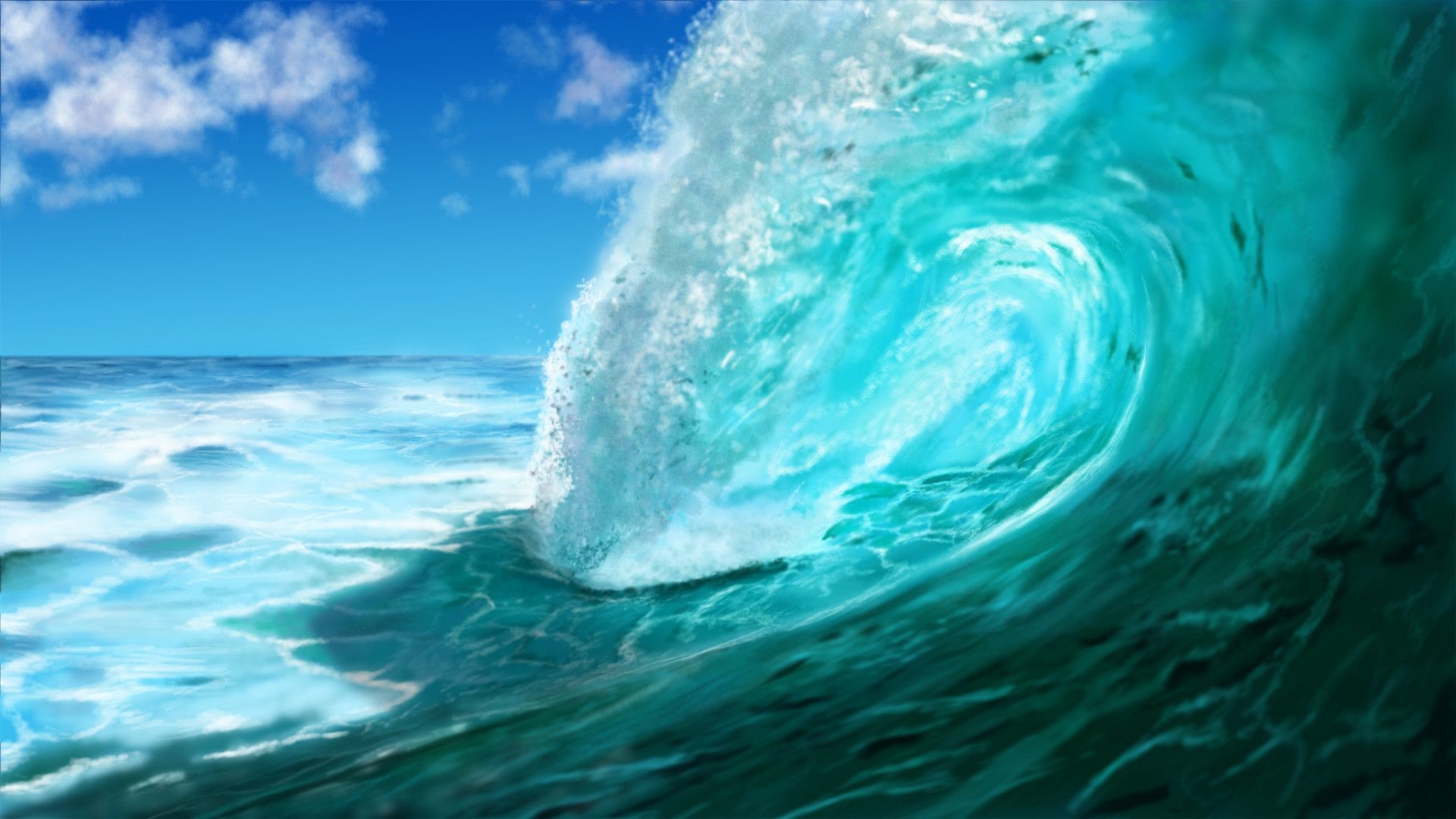 Moving Waves Wallpaper (76+ images)