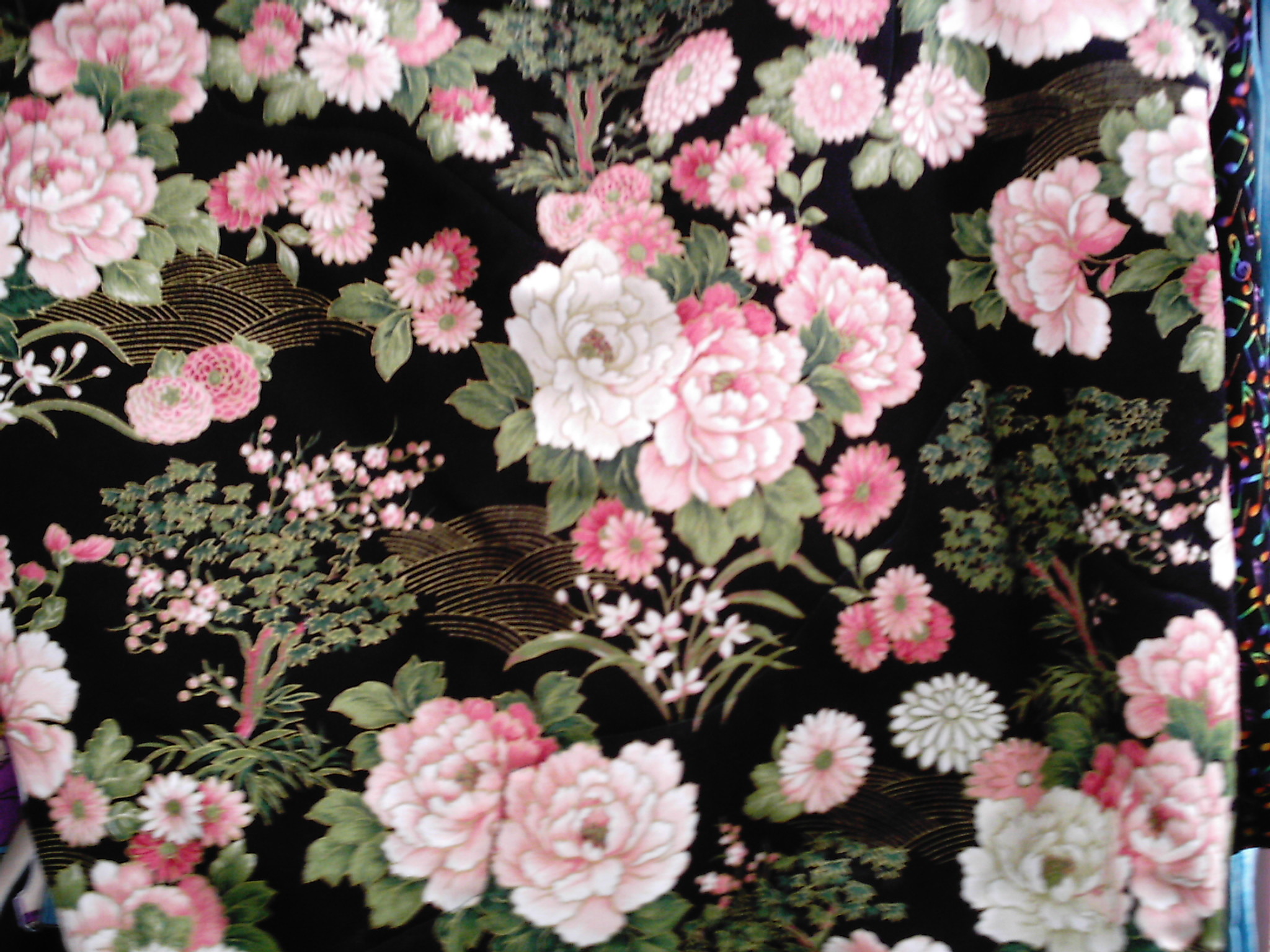 Flowers on Black Background Wallpaper (77+ images)
