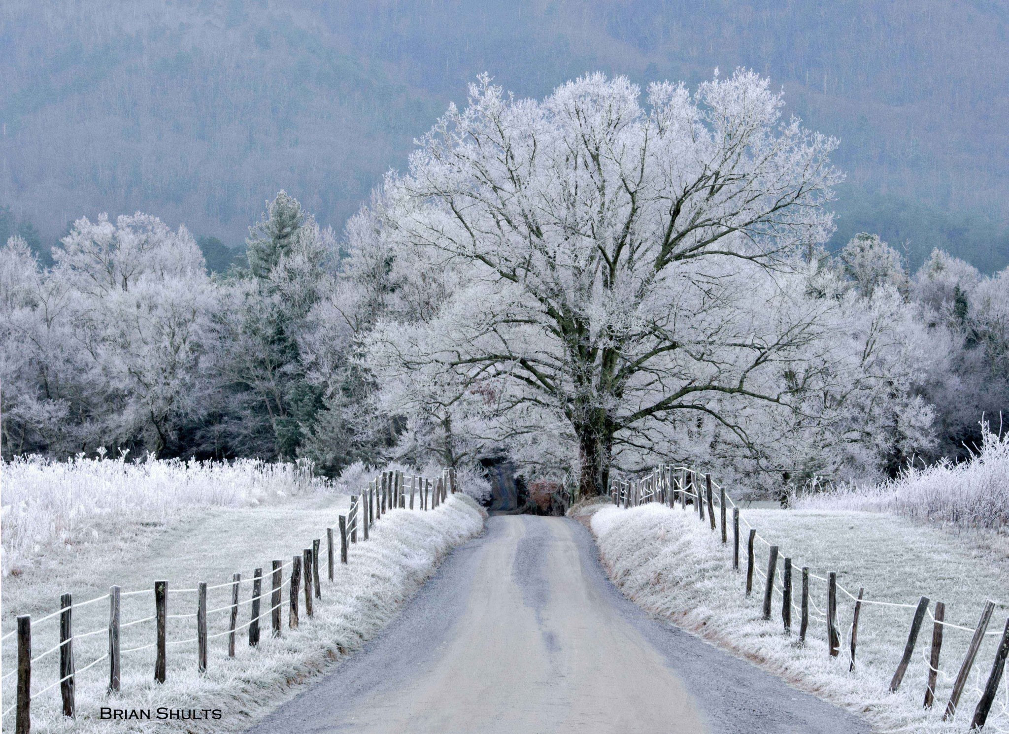 Smoky Mountain Winter Scenes Wallpaper (42+ images)