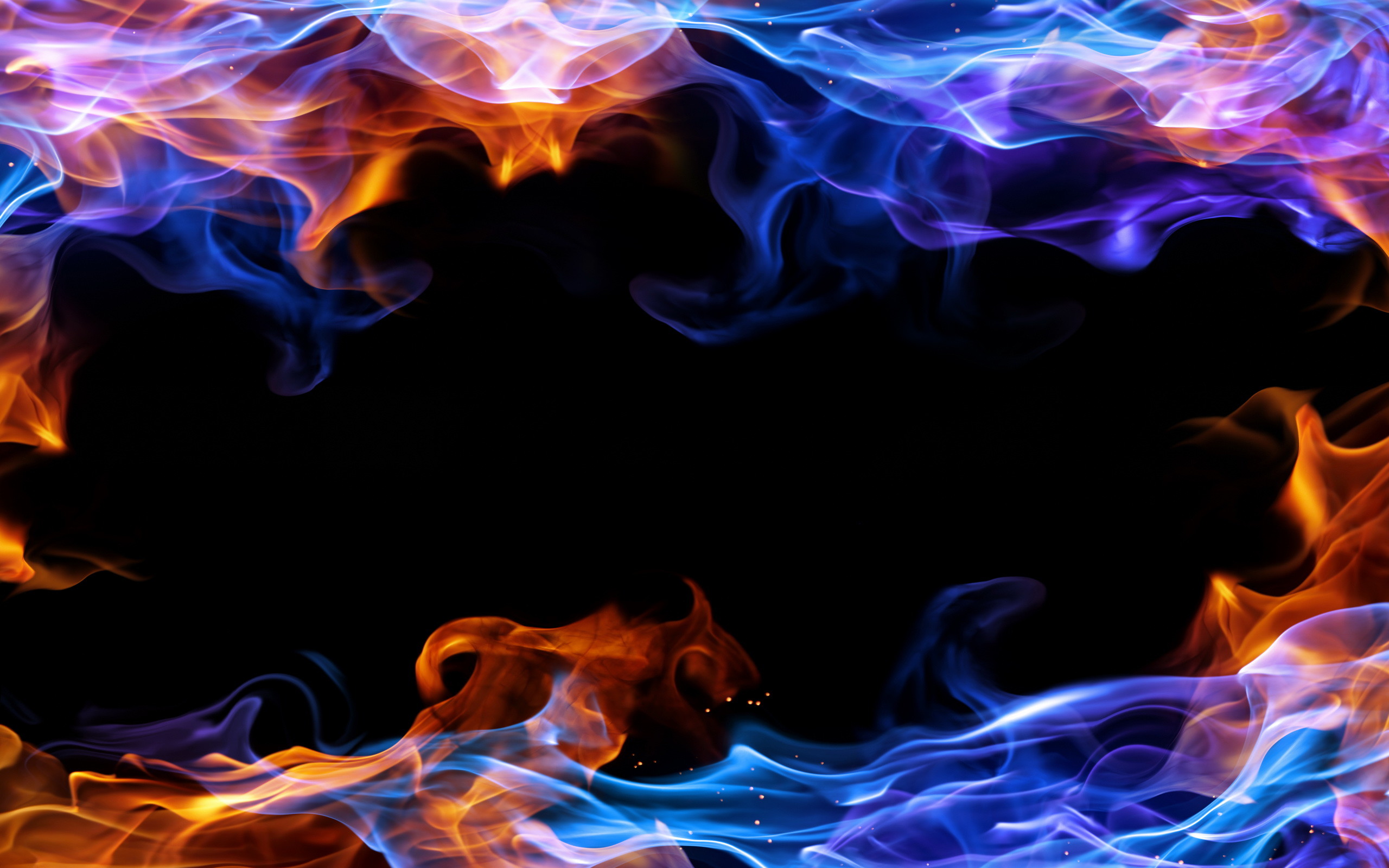 Blue Fire Wallpaper Hd 70 Images