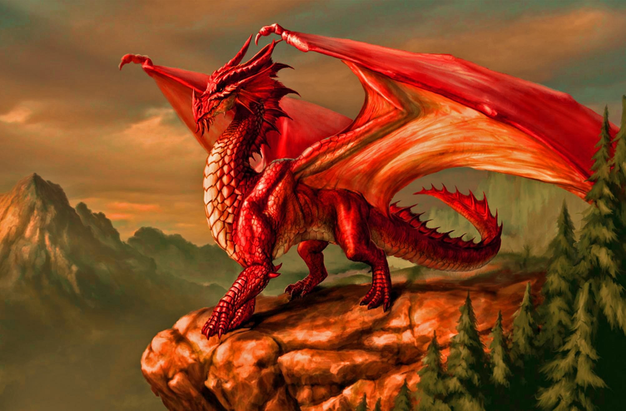 What Does A Red Dragon Symbolize