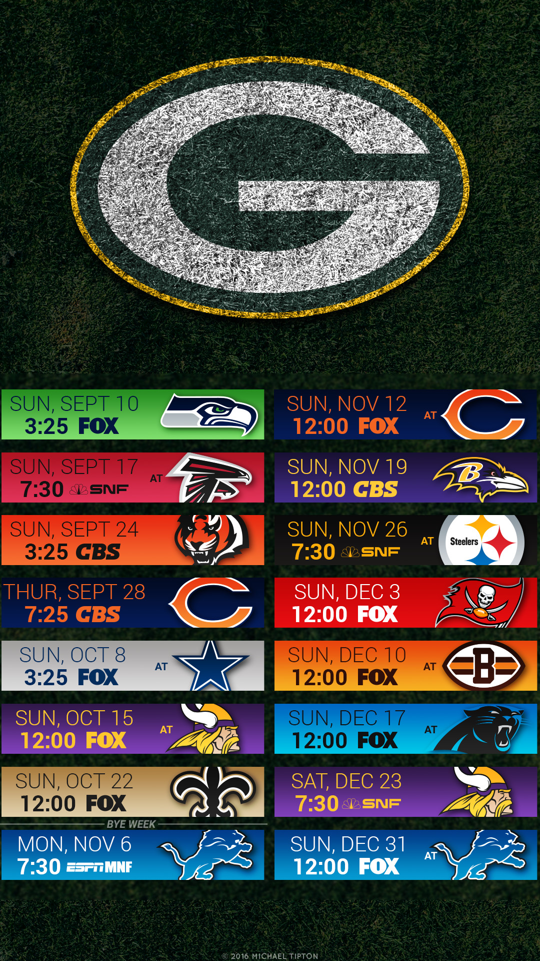 Green Bay Packers Schedule Wallpaper 69 Images
