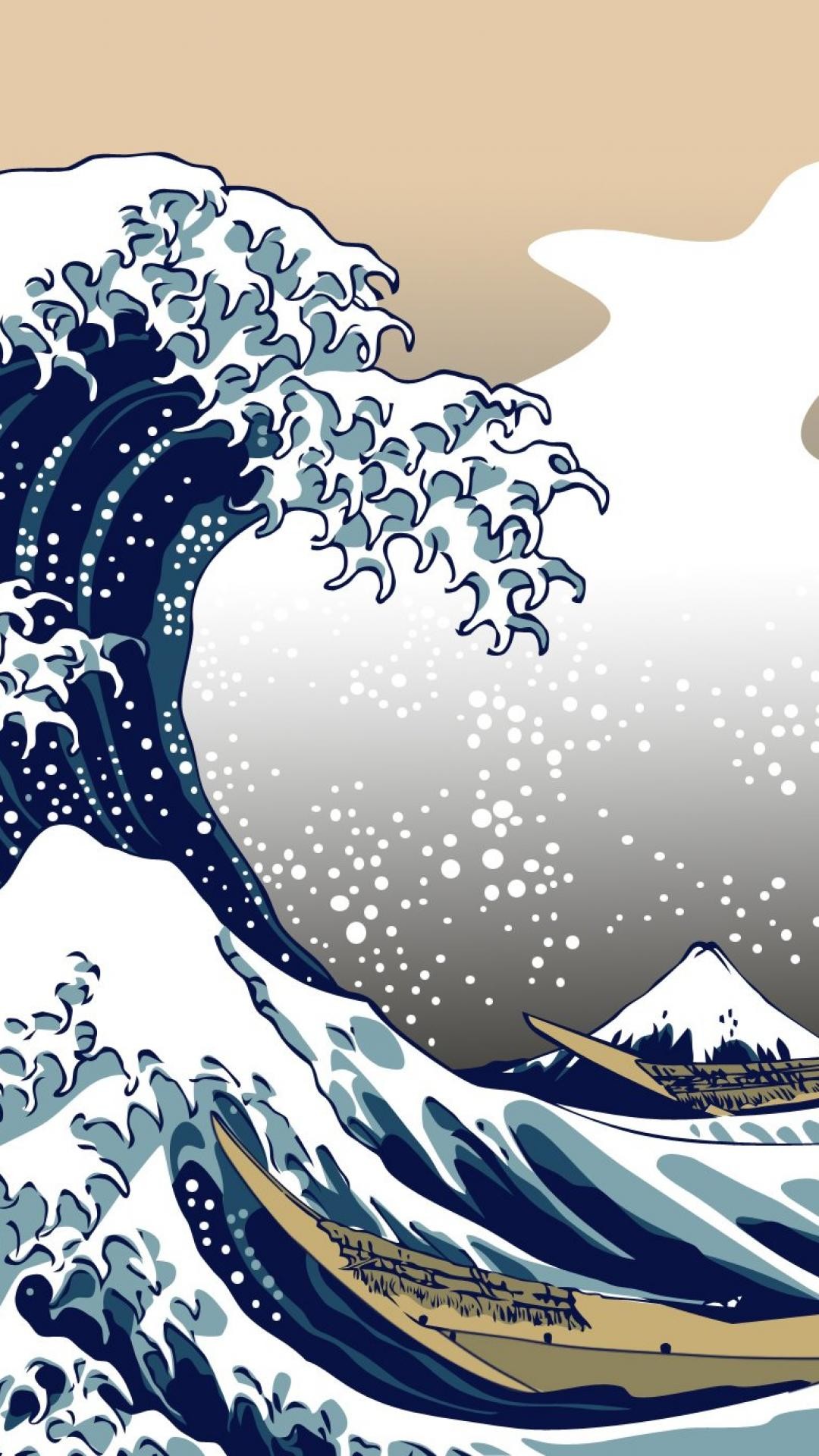 The Great Wave off Kanagawa Wallpaper (60+ images)