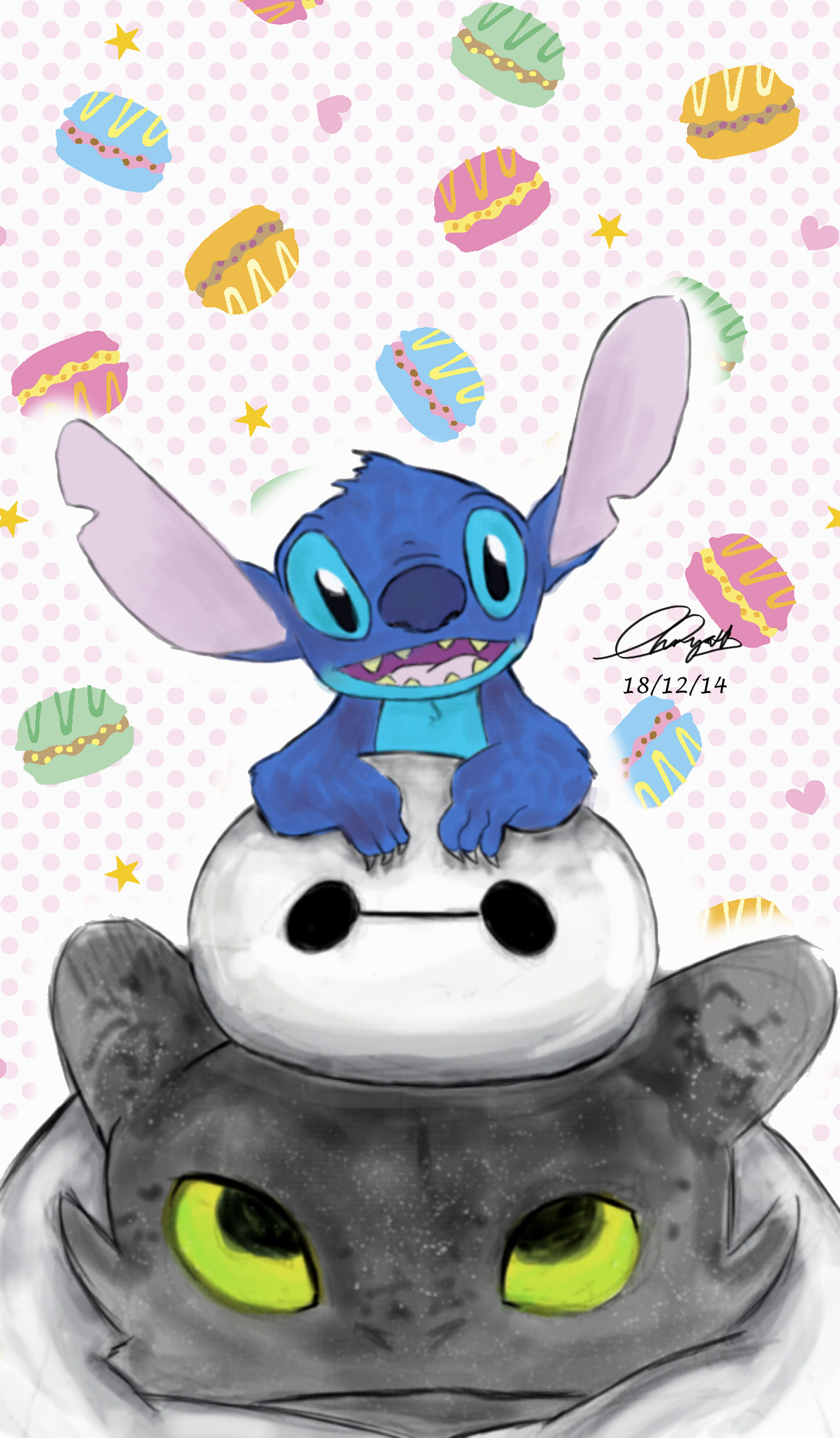 cute stitch teddy