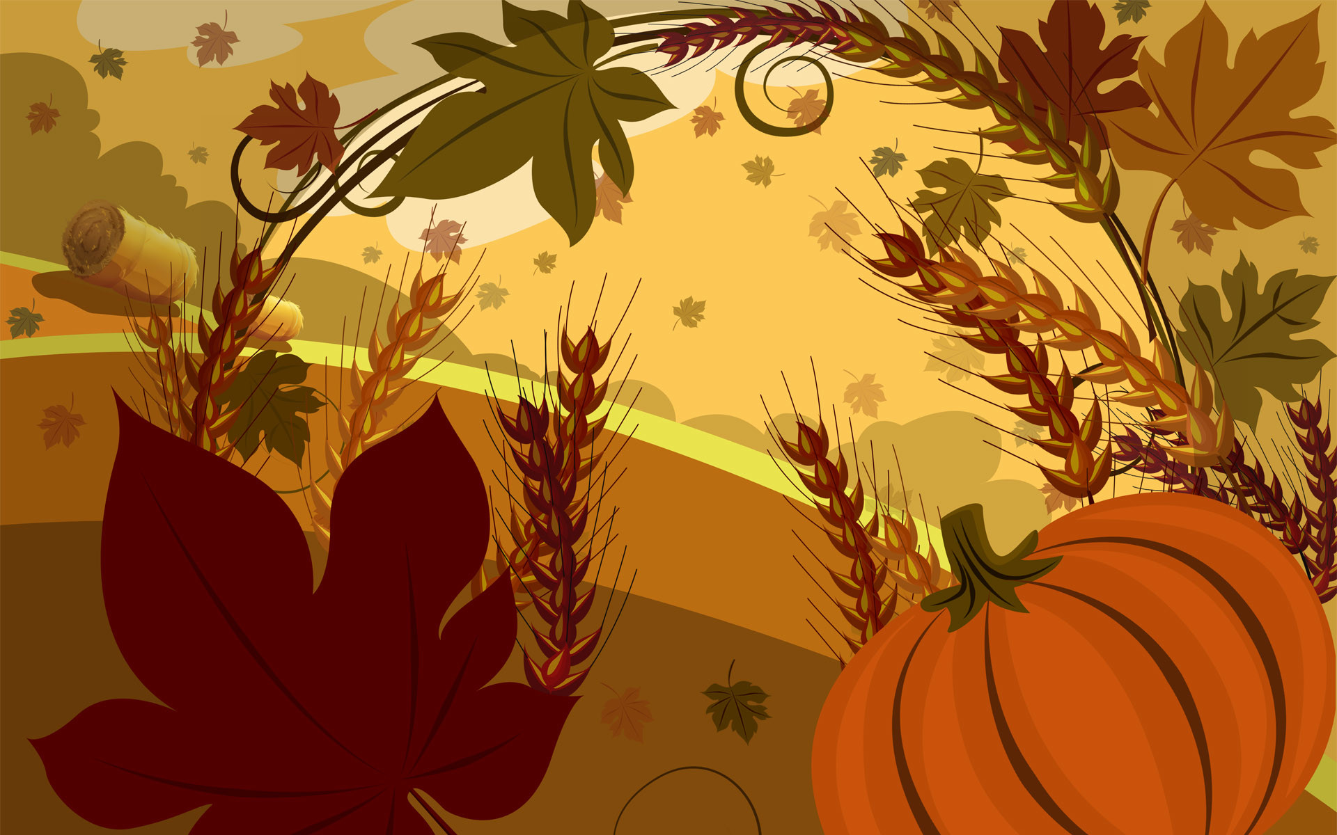 Desktop Wallpaper Thanksgiving Holiday