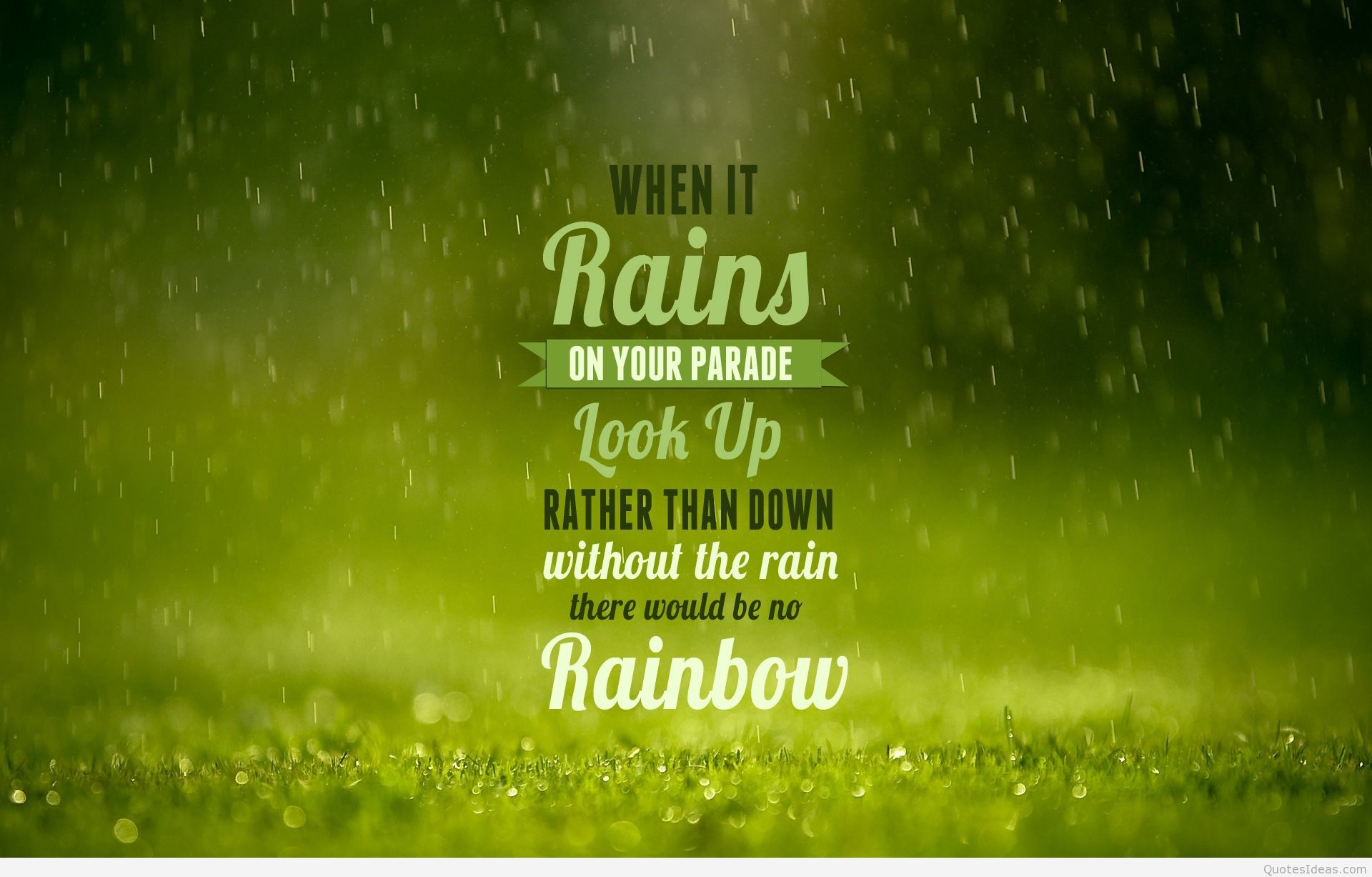 Quotes and Sayings: Rain Quotations Wallpapers