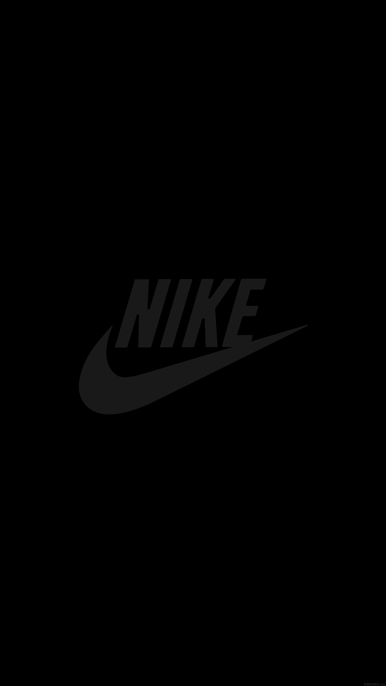 Black Nike Logo Wallpaper Iphone