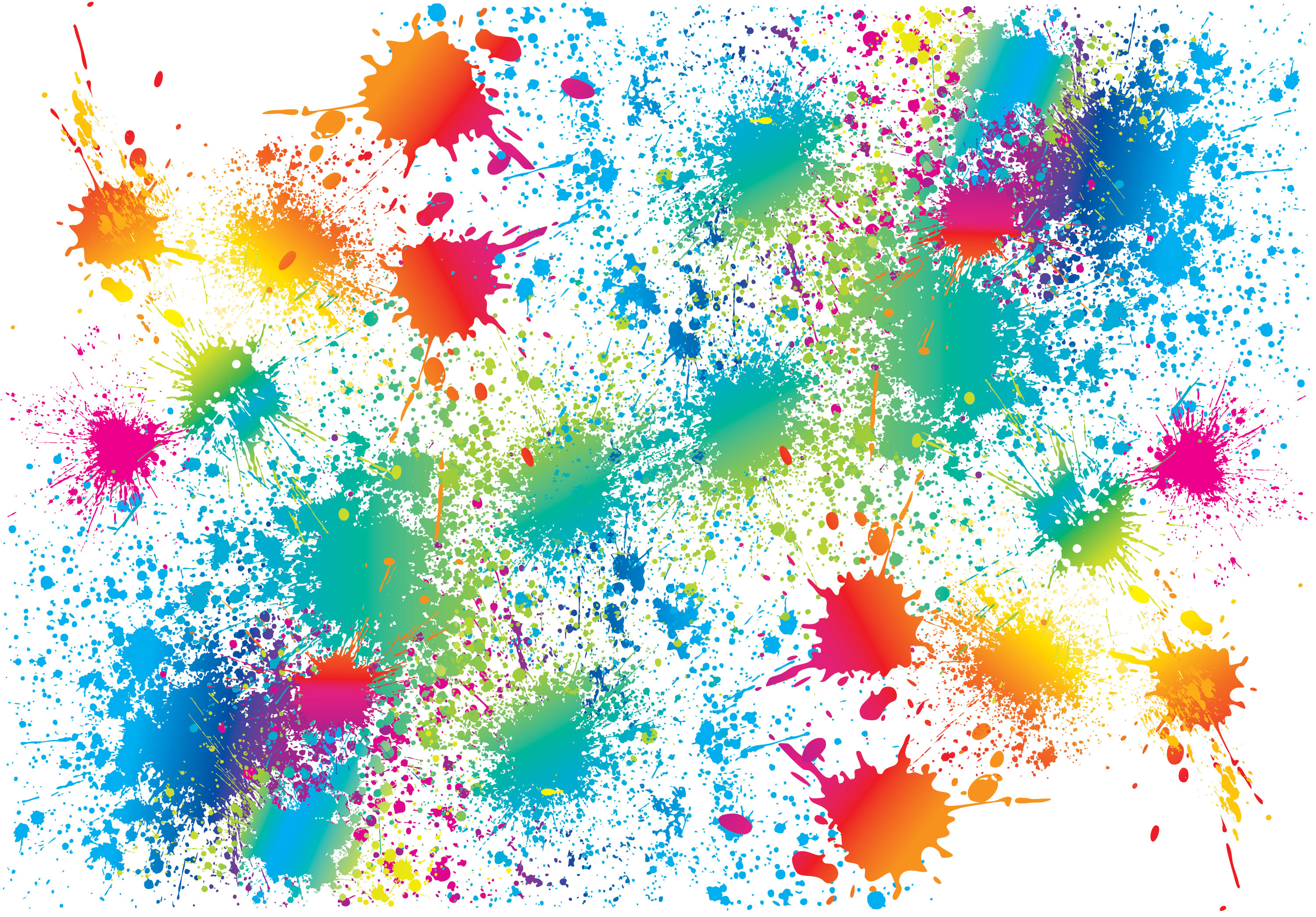 Colorful Paint Splatter Border Amazing Wallpapers - vrogue.co