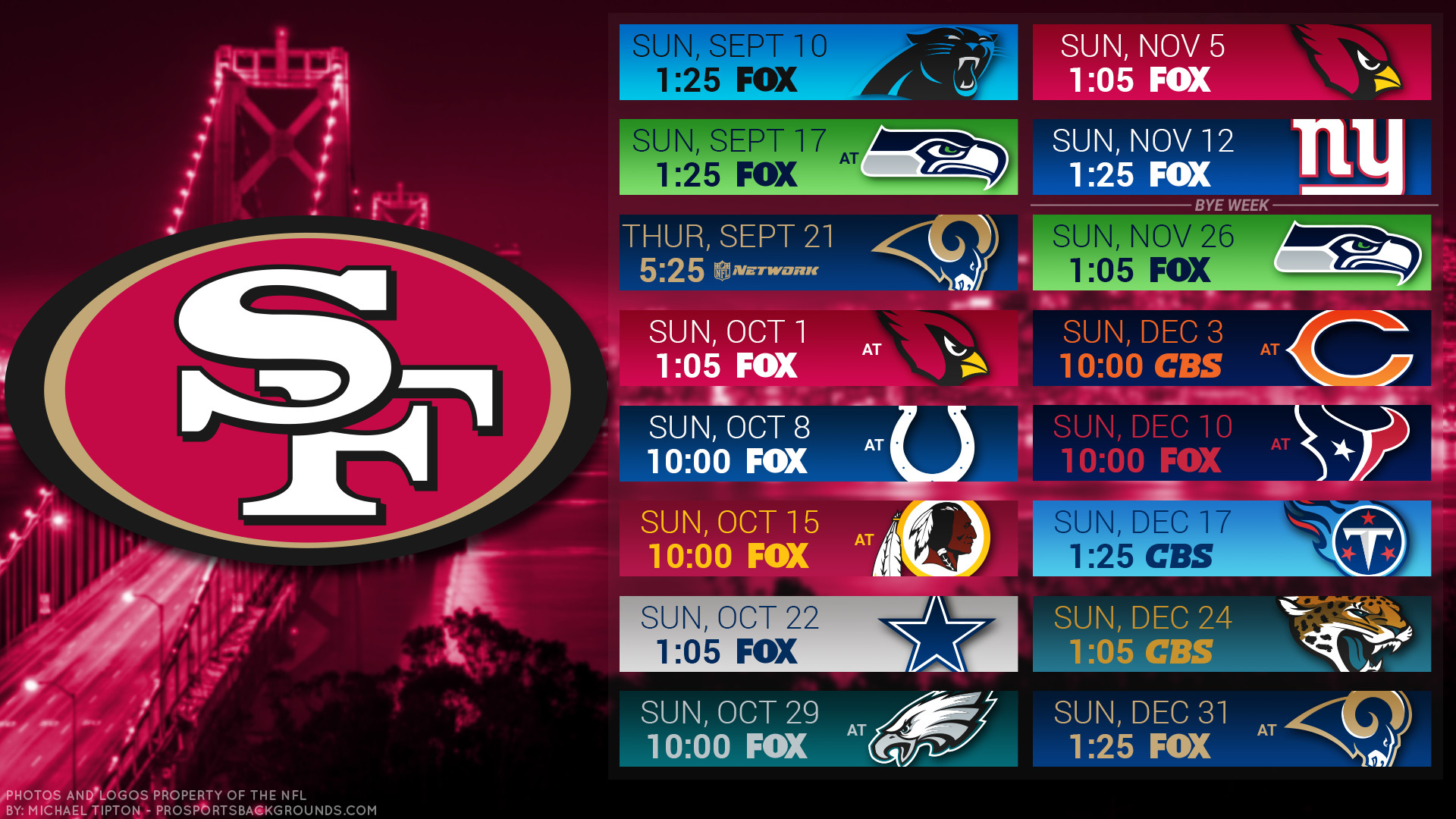 49ers 2018 Schedule Wallpaper (60+ images)