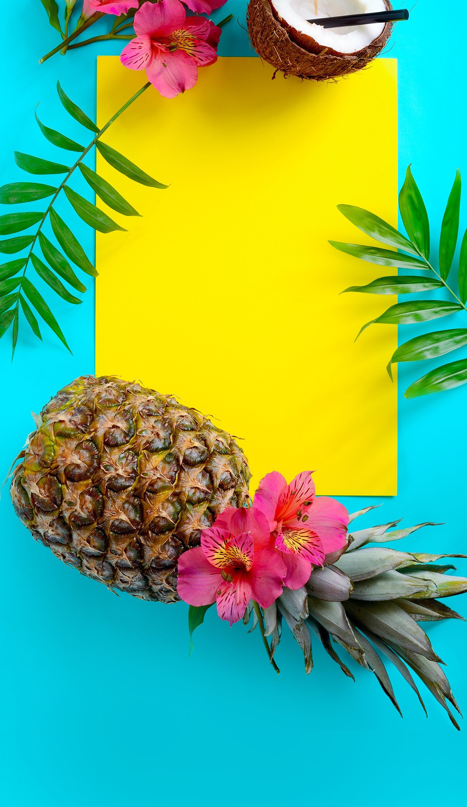 Summer Wallpaper Pineapple