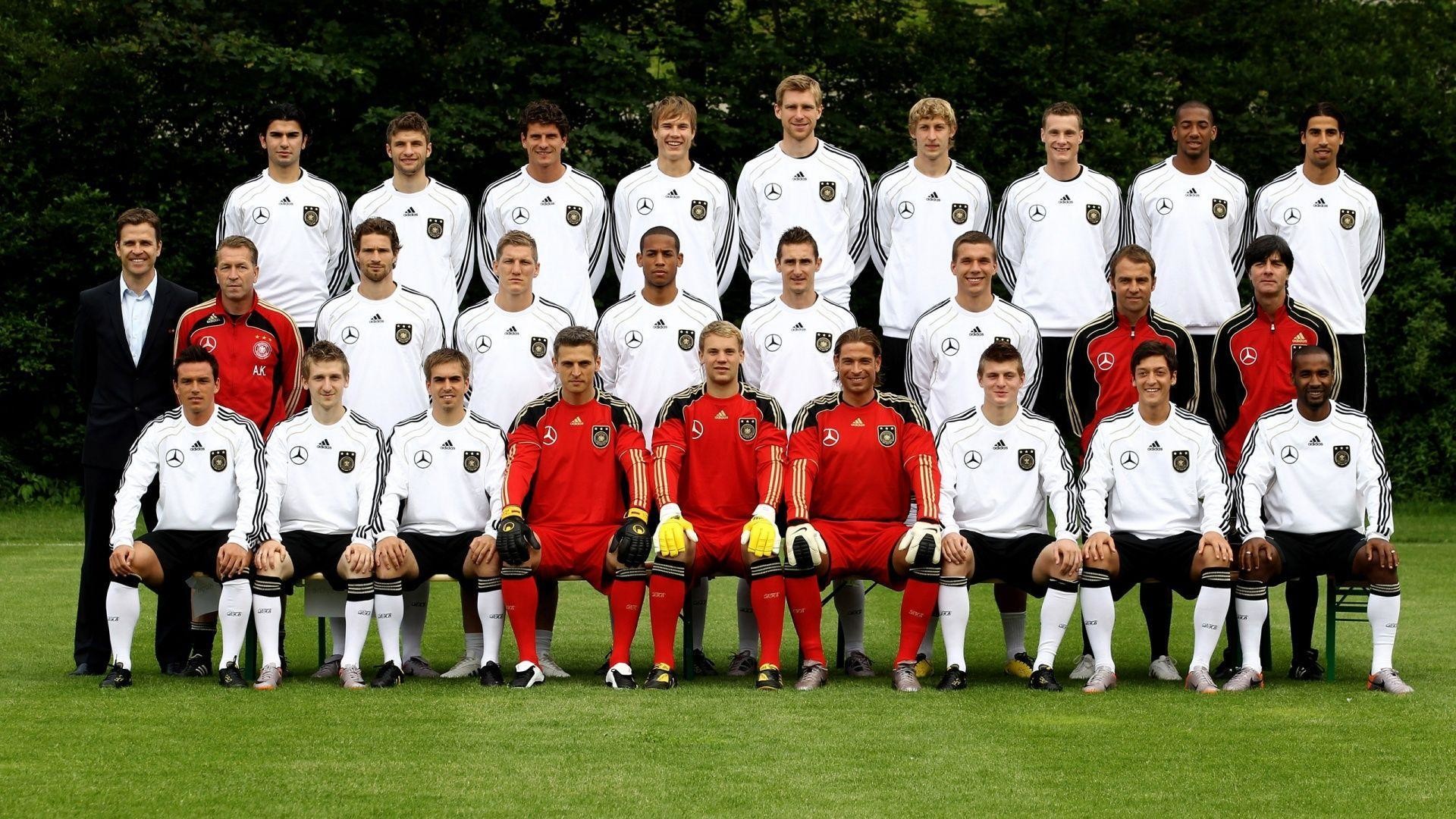 德国国家足球队集体人像